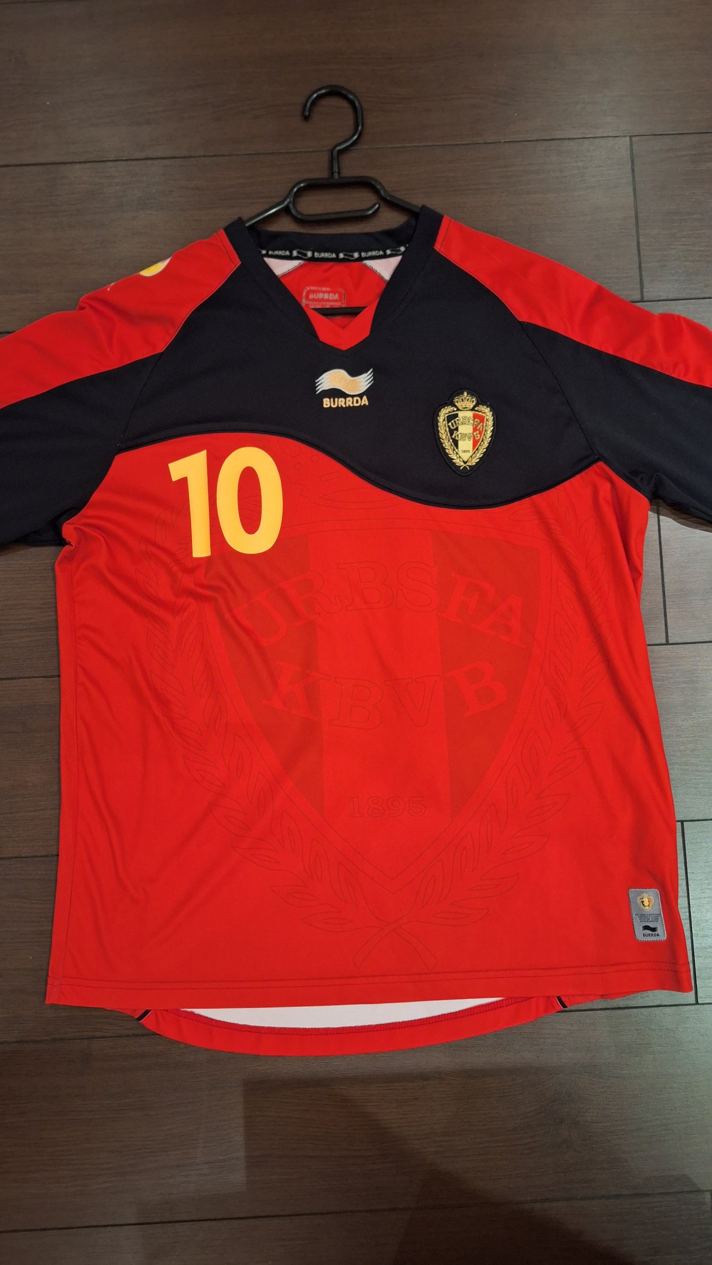 Tricou fotbal Belgia 2011, Hazard 10, M