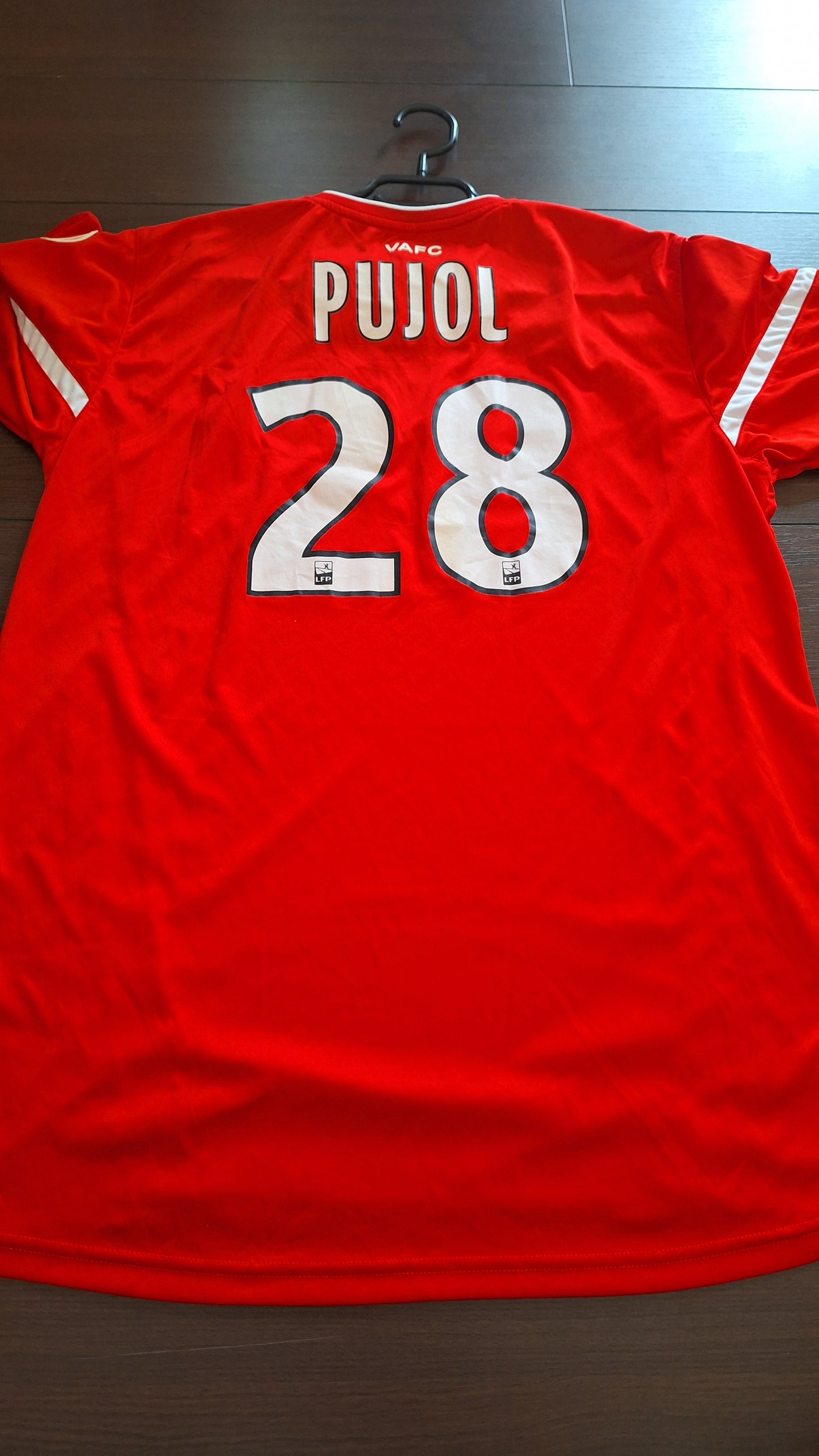 Tricou fotbal Valencienne, Pujol 28, XL