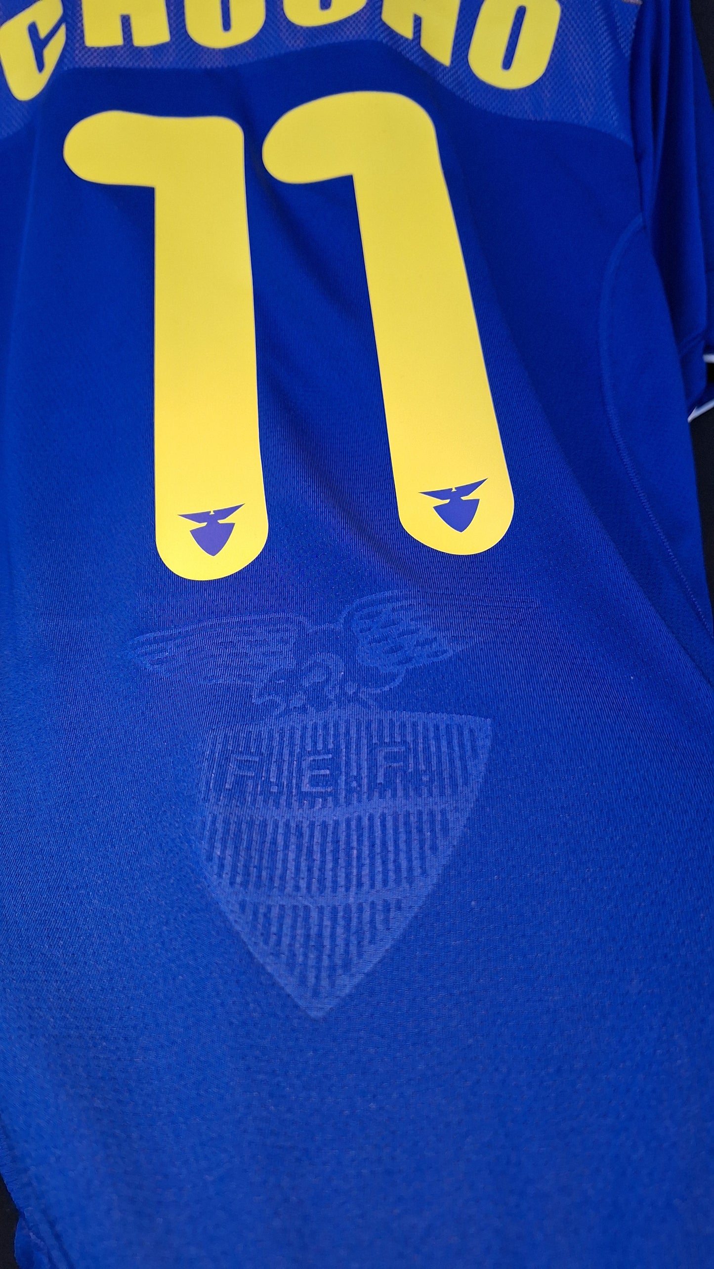 Tricou fotbal Ecuador 2013, Chuco Benitez, M
