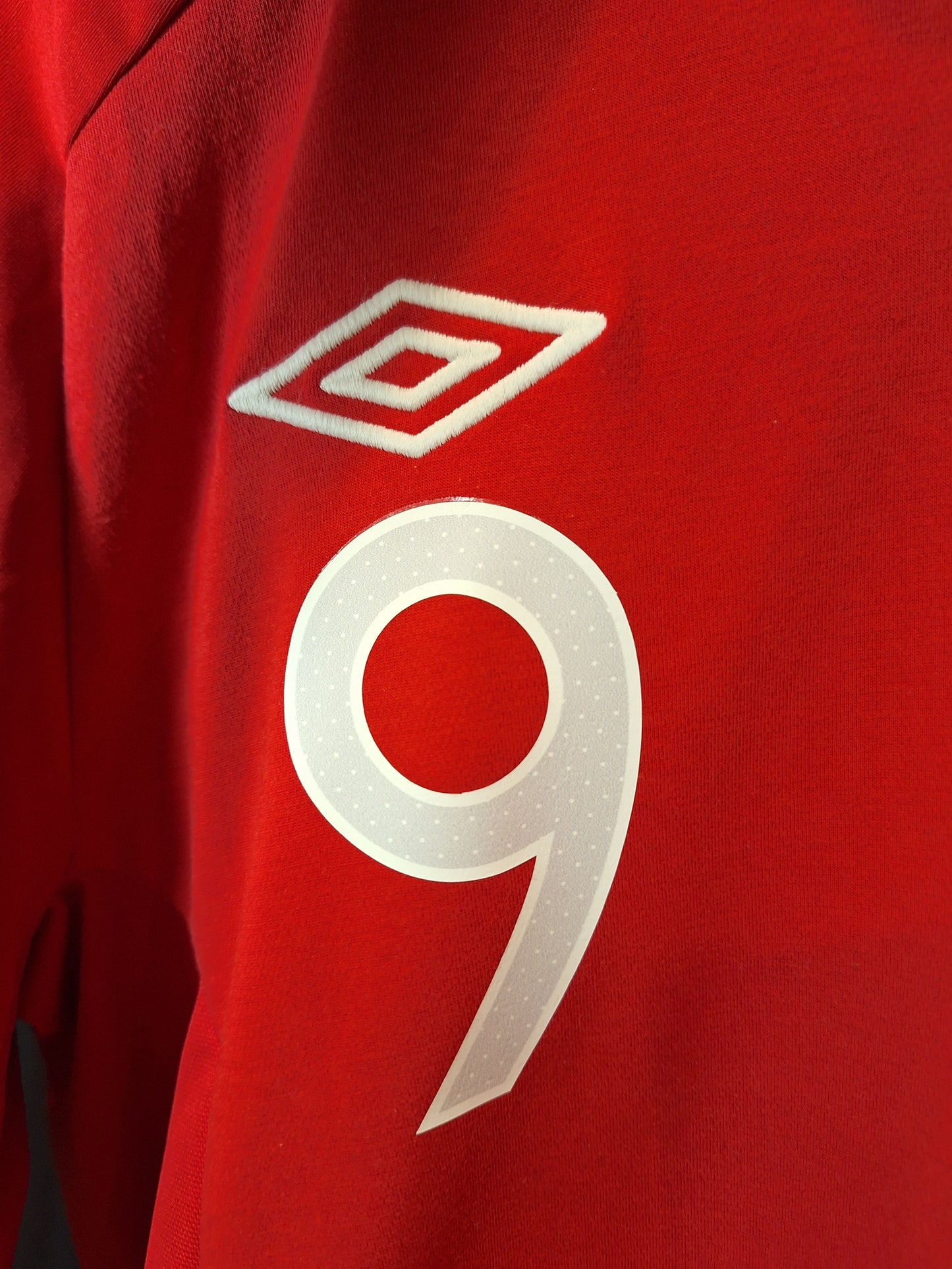 Tricou fotbal Anglia 2010, Crouch 9, M