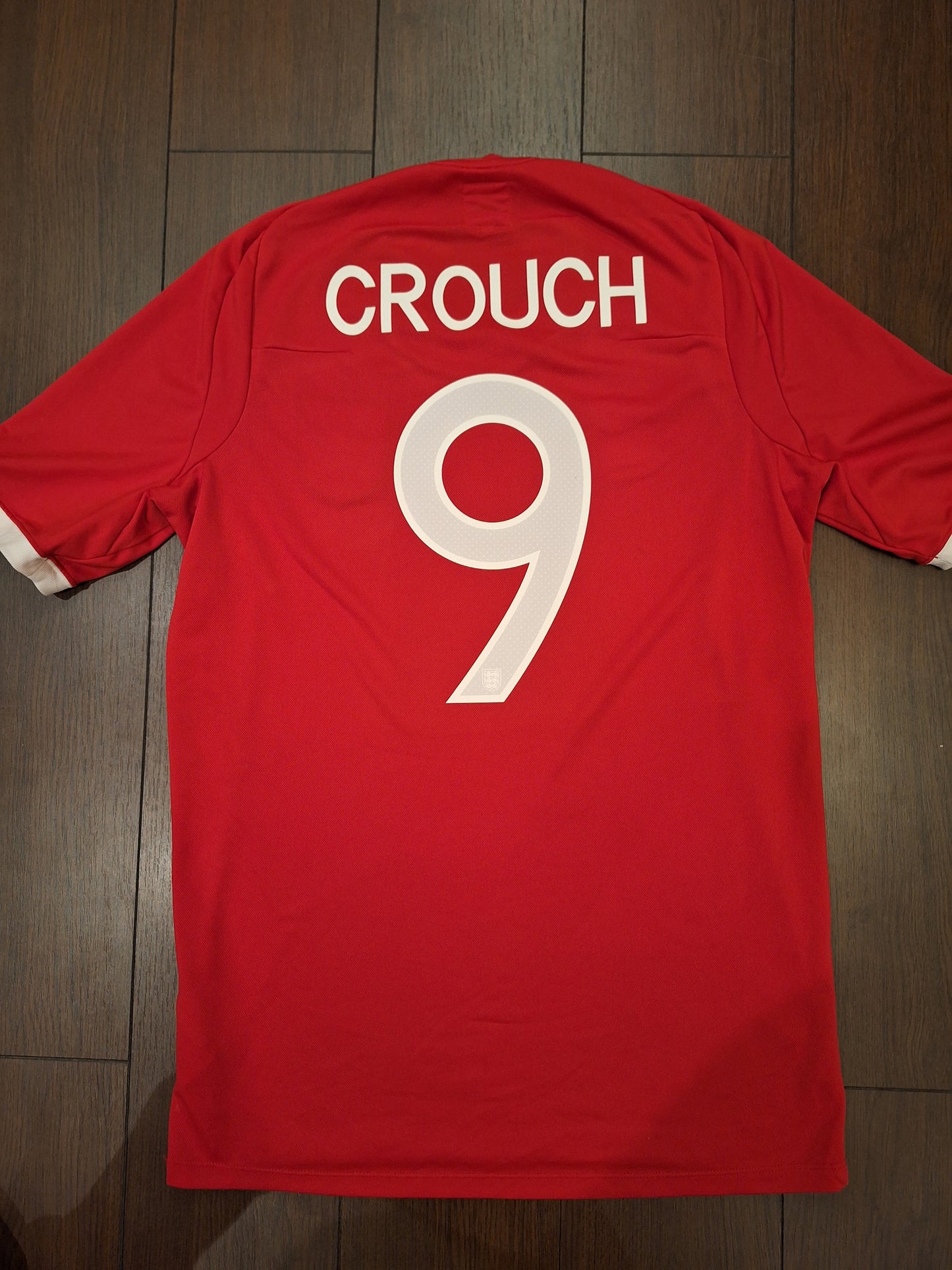 Tricou fotbal Anglia 2010, Crouch 9, M
