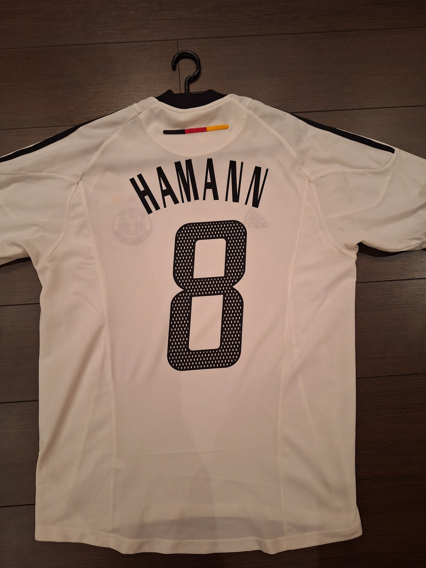 Tricou fotbal Germania 2002, Hamann 8, M