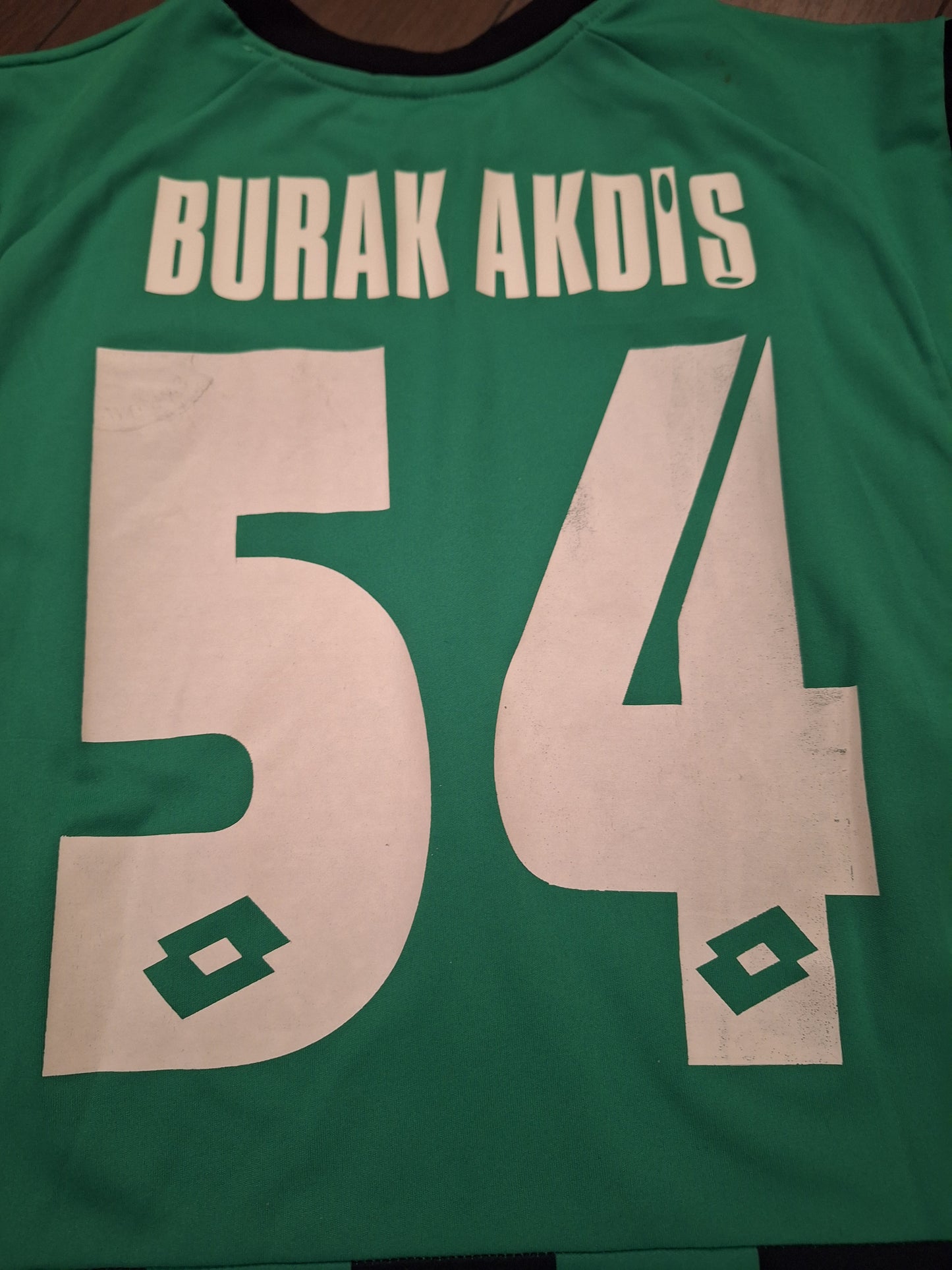 Tricou fotbal Sakaryaspor, Burak Akdis 54, M