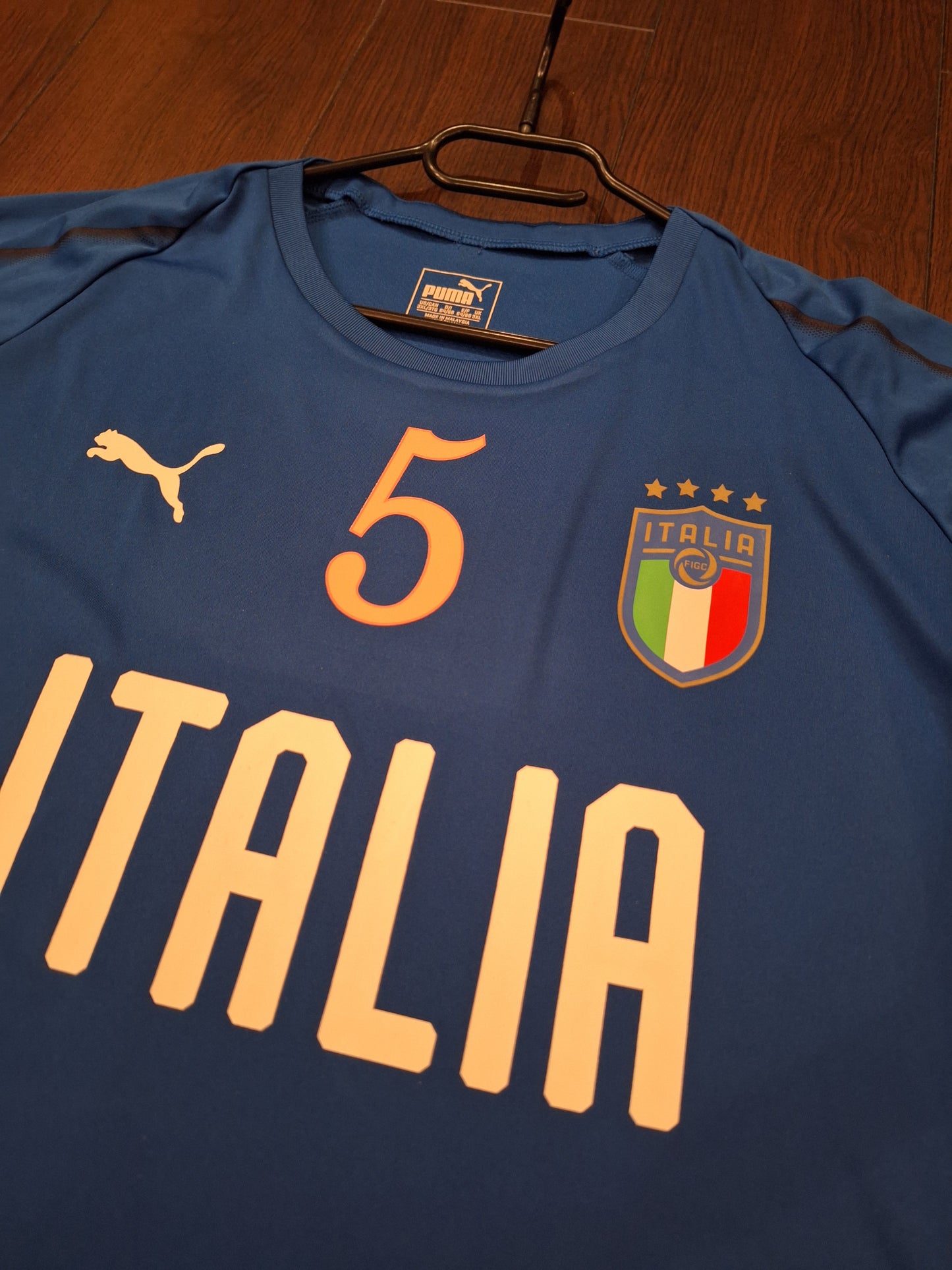 Tricou fotbal antrenament Italia, Cannavaro 5, 3XL