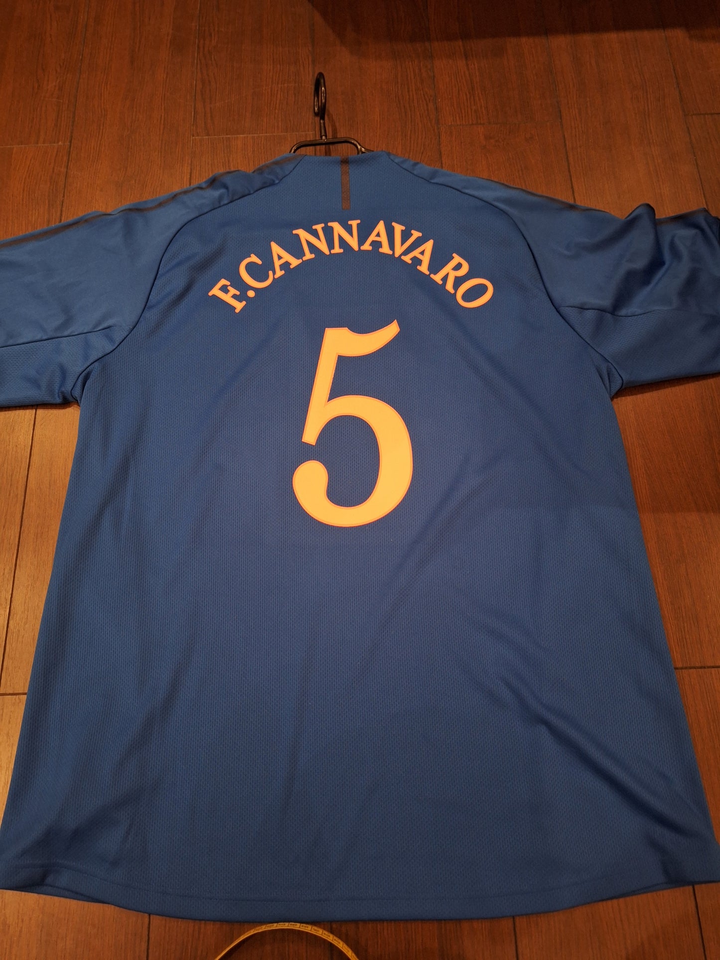Tricou fotbal antrenament Italia, Cannavaro 5, 3XL