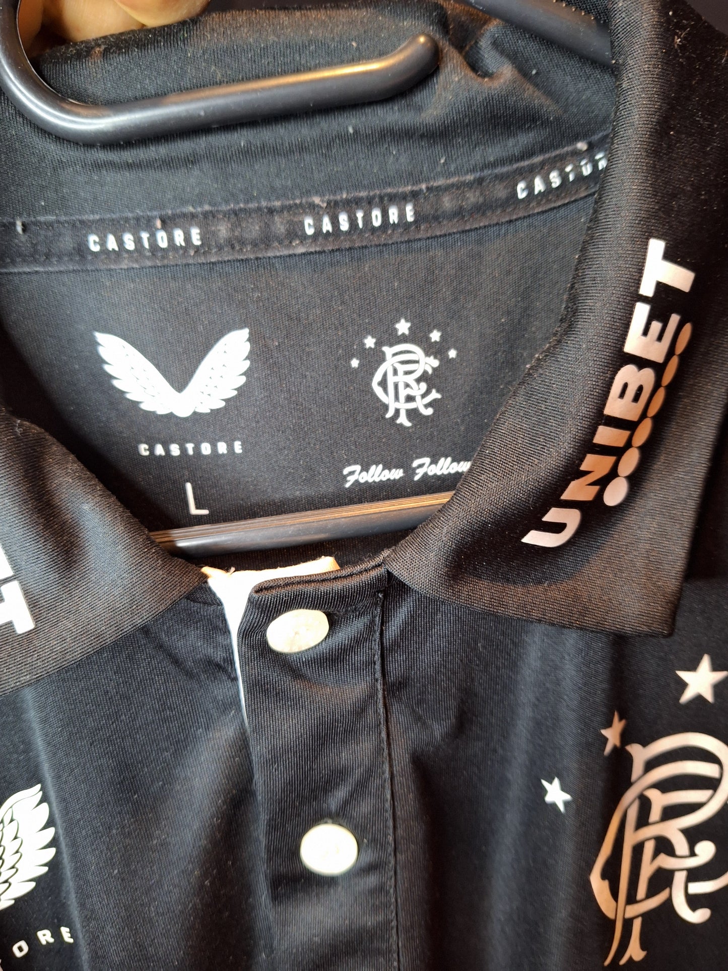 Tricou fotbal antrenament Rangers, Ianis Hagi 7, L