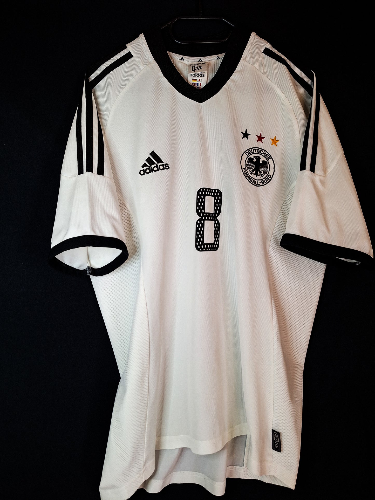 Tricou fotbal Germania 2002, Hamann 8, M