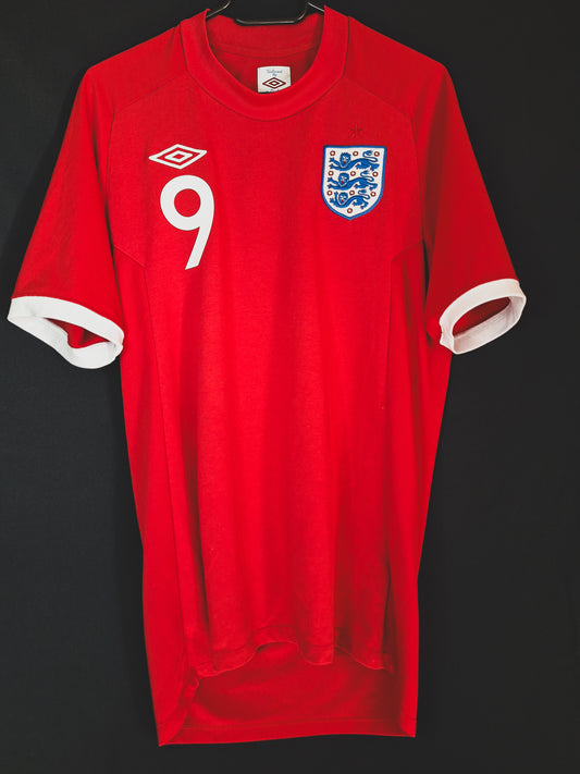 Tricou fotbal Anglia 2010, Crouch 9, M