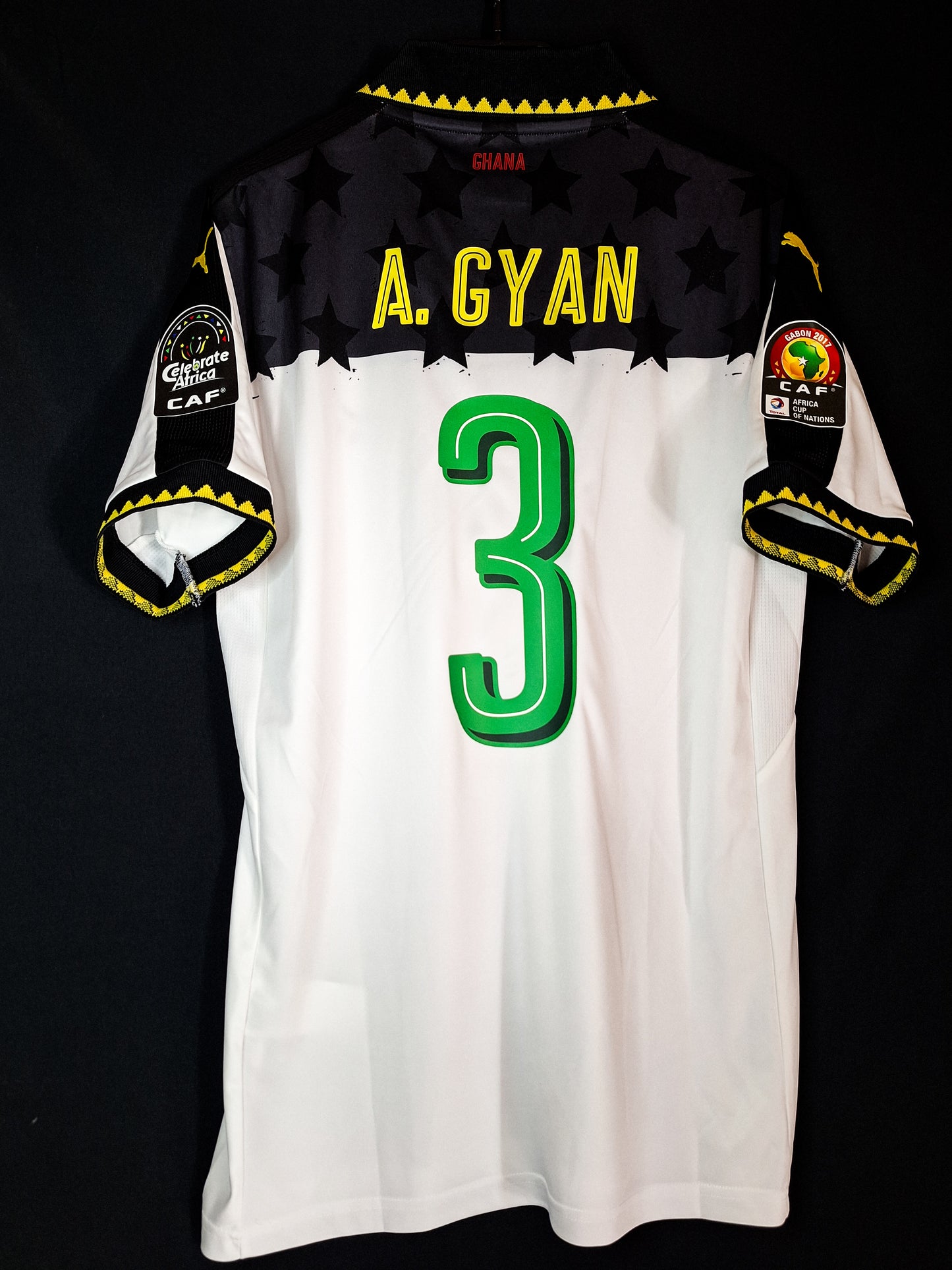 Tricou fotbal Ghana, Gyan 3, M