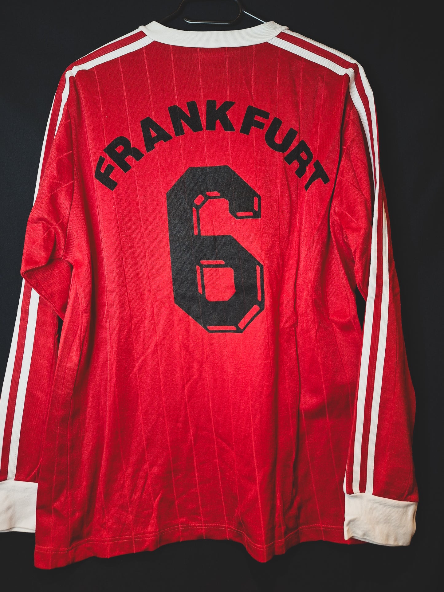 Tricou fotbal retro adidas, Frankfurt Allianz, XL