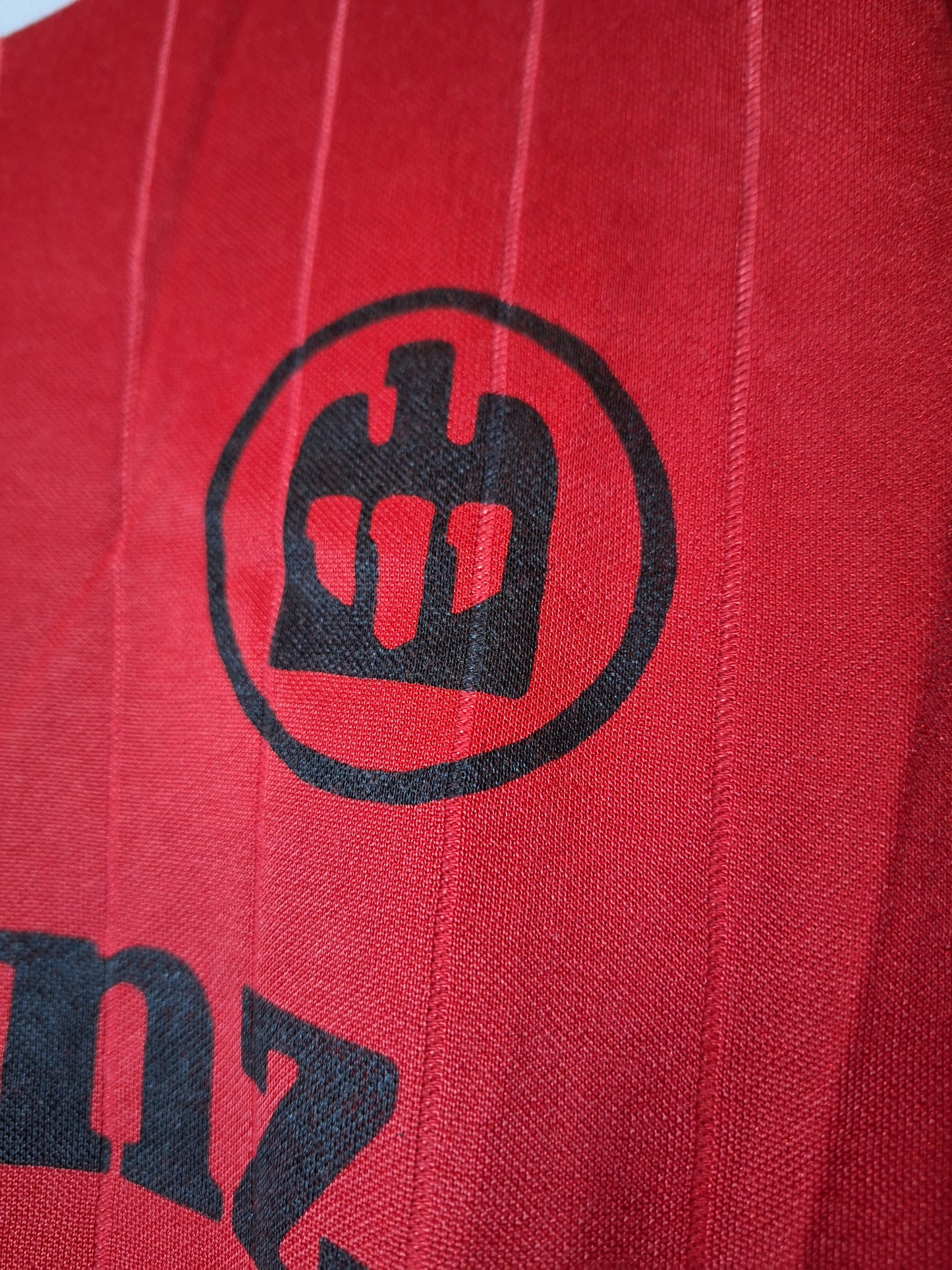 Tricou fotbal retro adidas, Frankfurt Allianz, XL