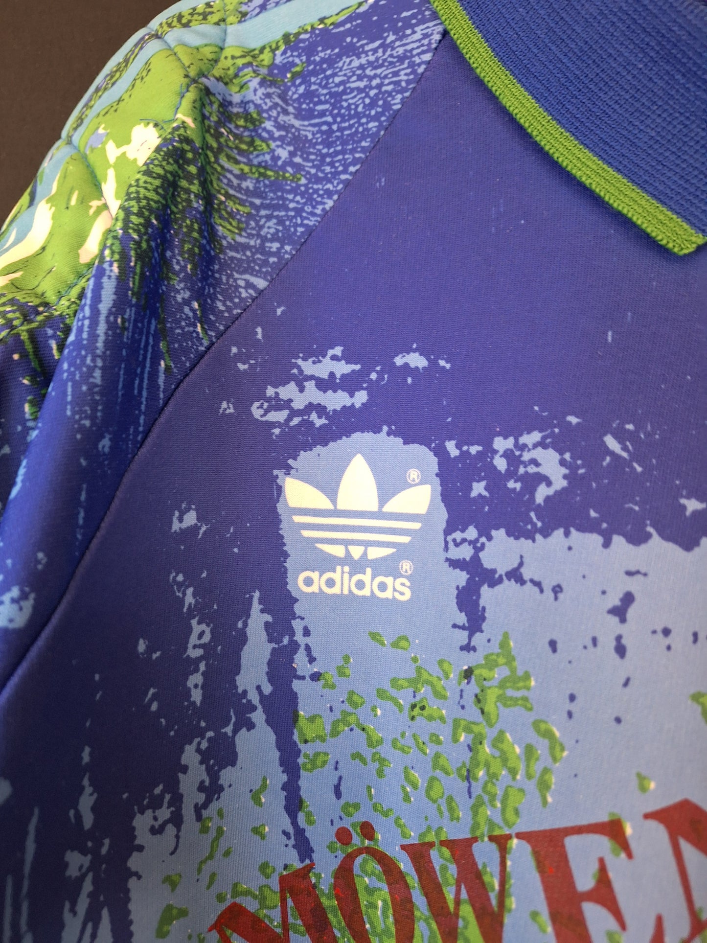 Tricou fotbal vintage Adidas portar, L