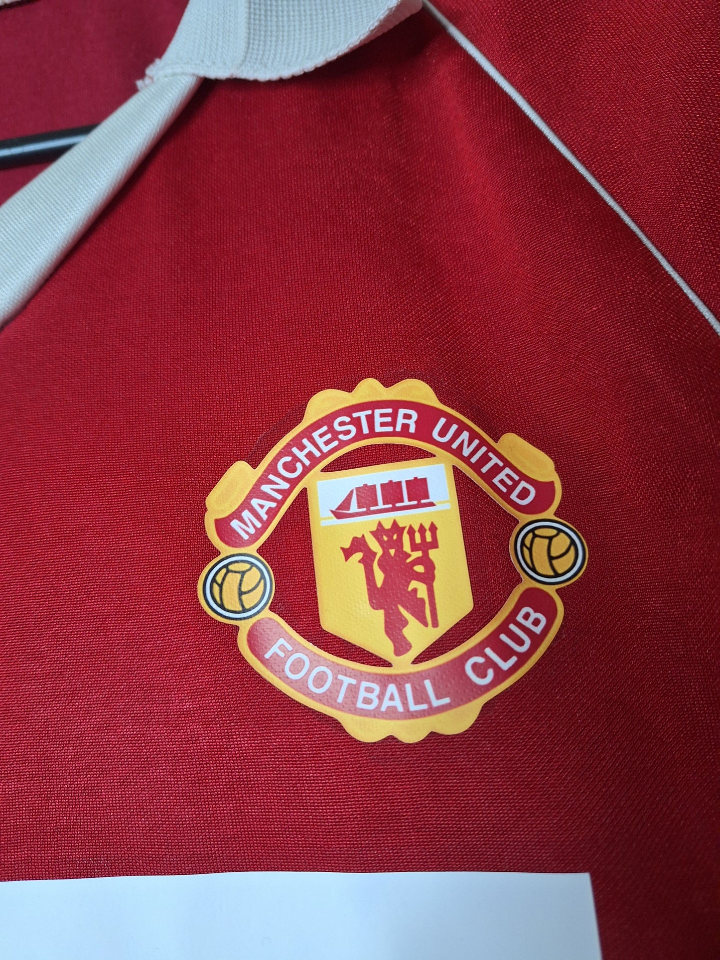 Tricou fotbal retro concept, Manchester United, L