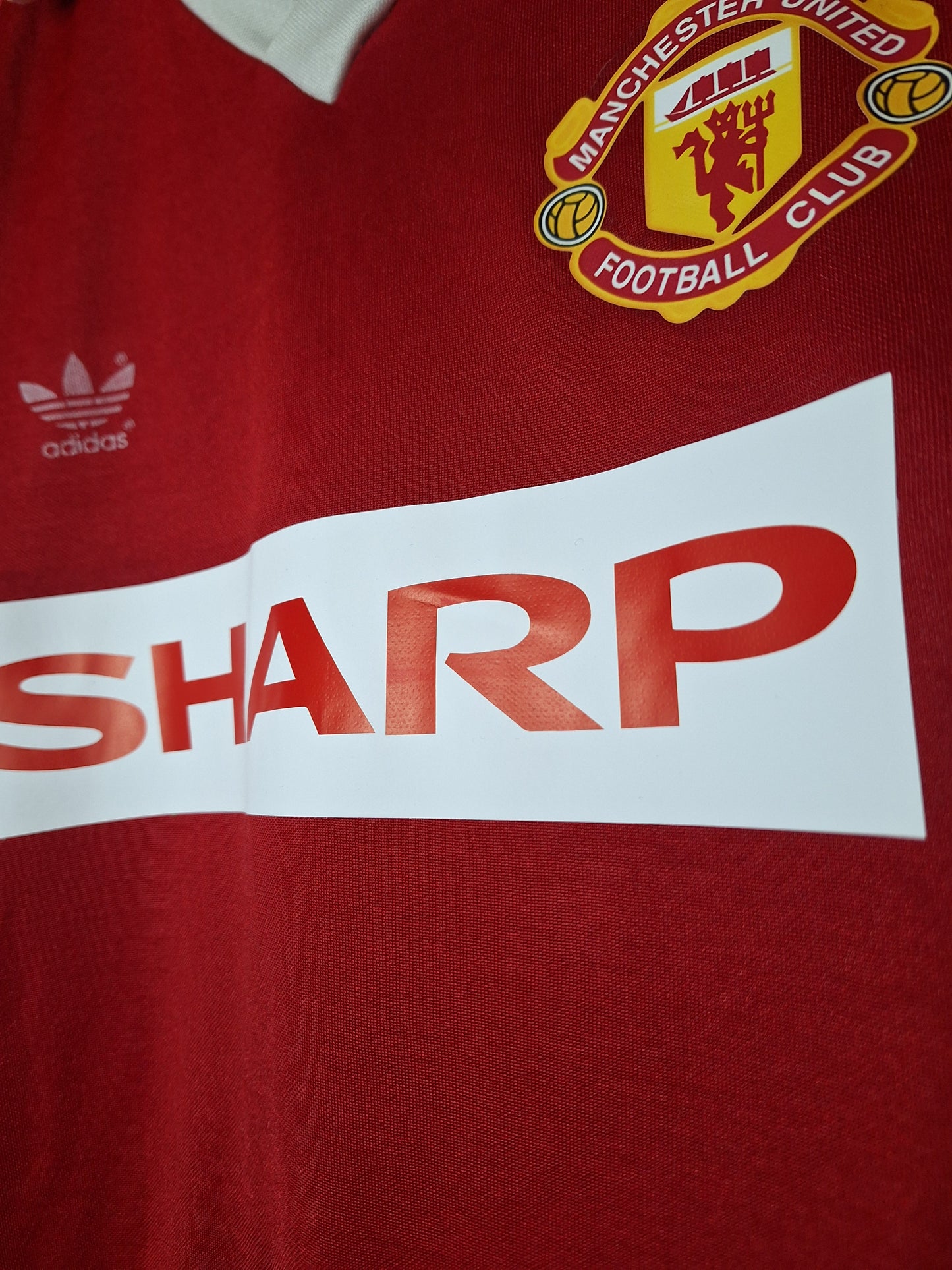 Tricou fotbal retro concept, Manchester United, L