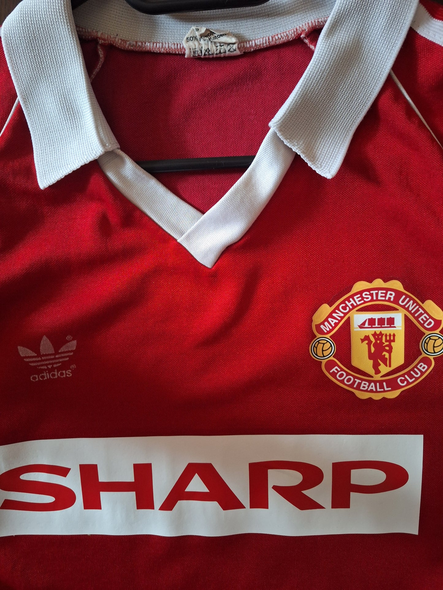 Tricou fotbal retro concept, Manchester United, L