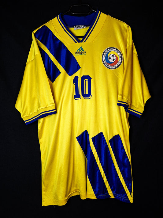 Tricou fotbal România 1993, Hagi 10, L