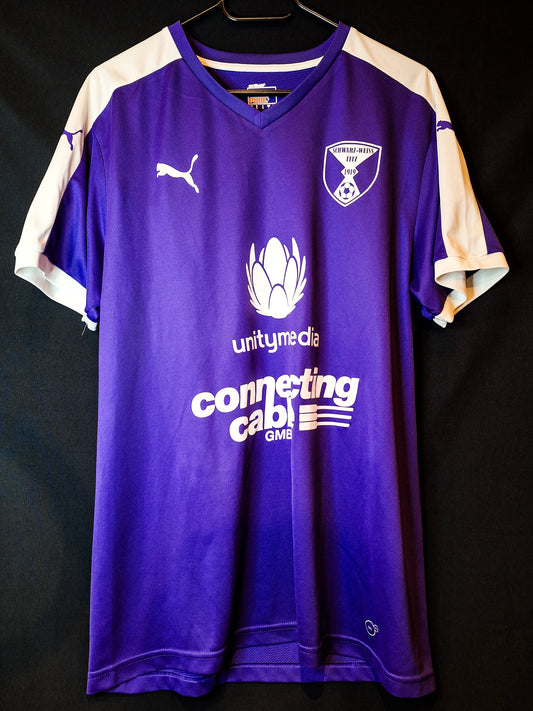 Tricou fotbal Schwarz-Weiss Titz