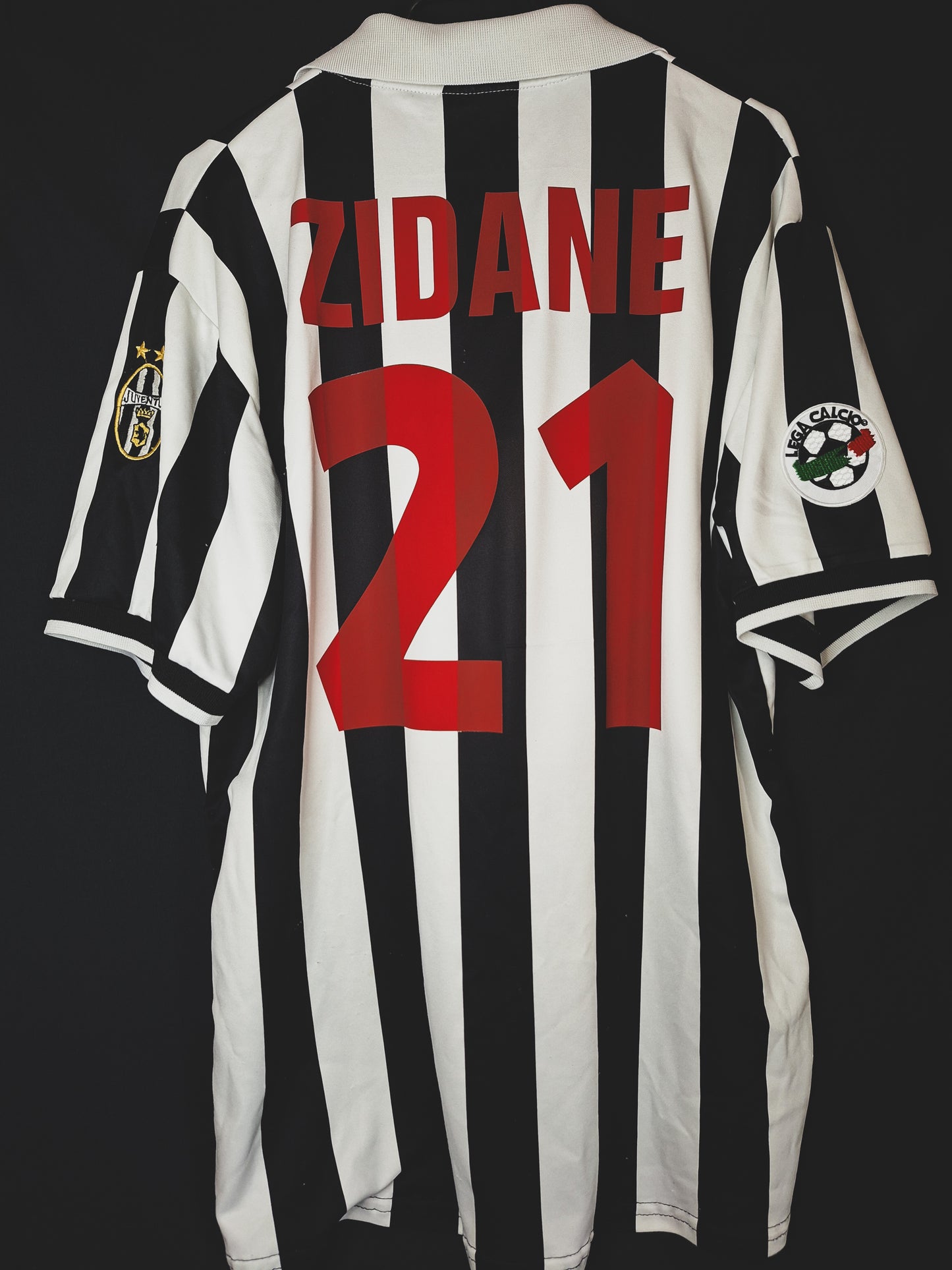 Tricou fotbal Juventus 1998-1999, Zidane 21, XL