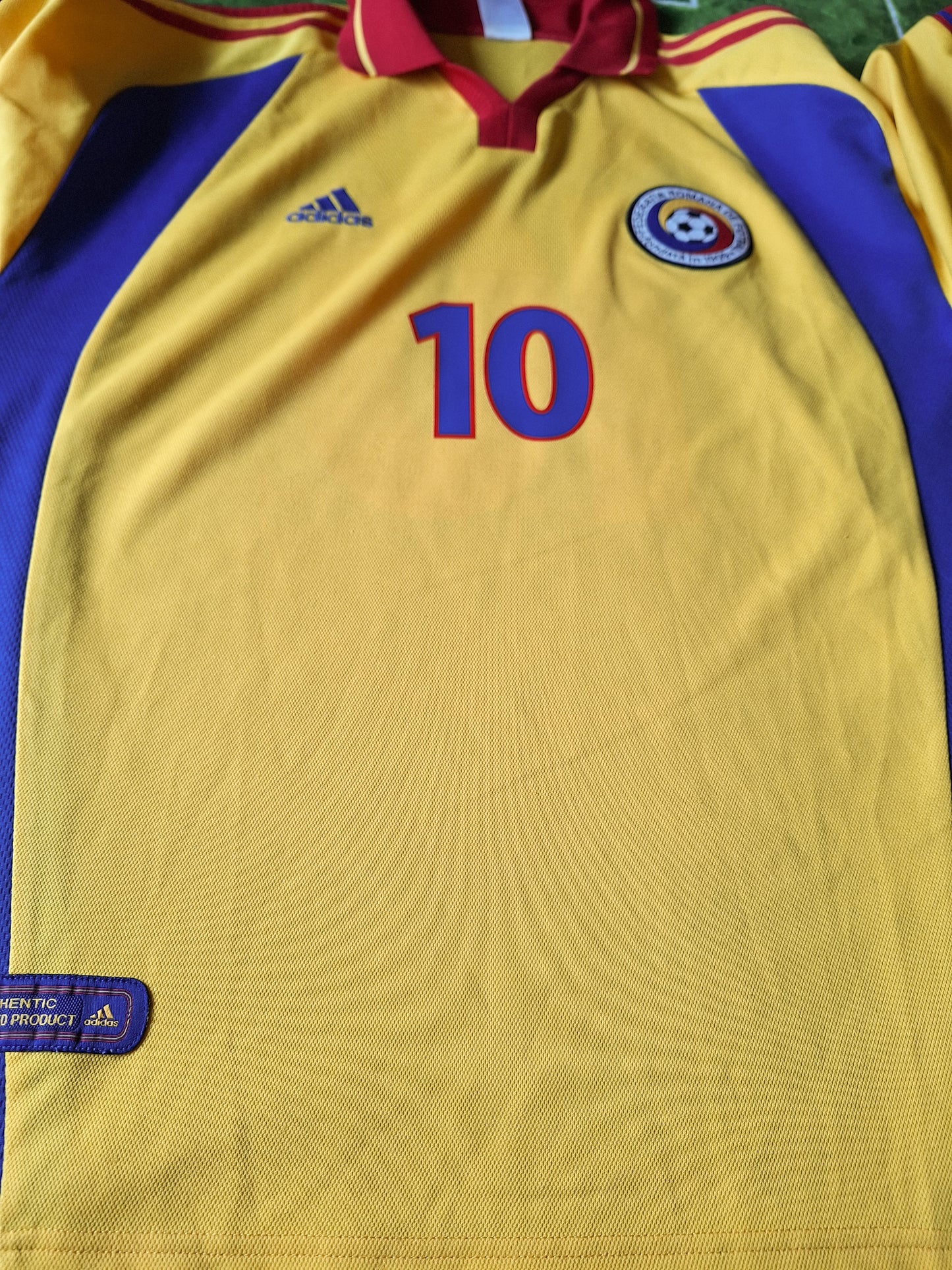 Tricou fotbal România 2000, Hagi 10, L/XL