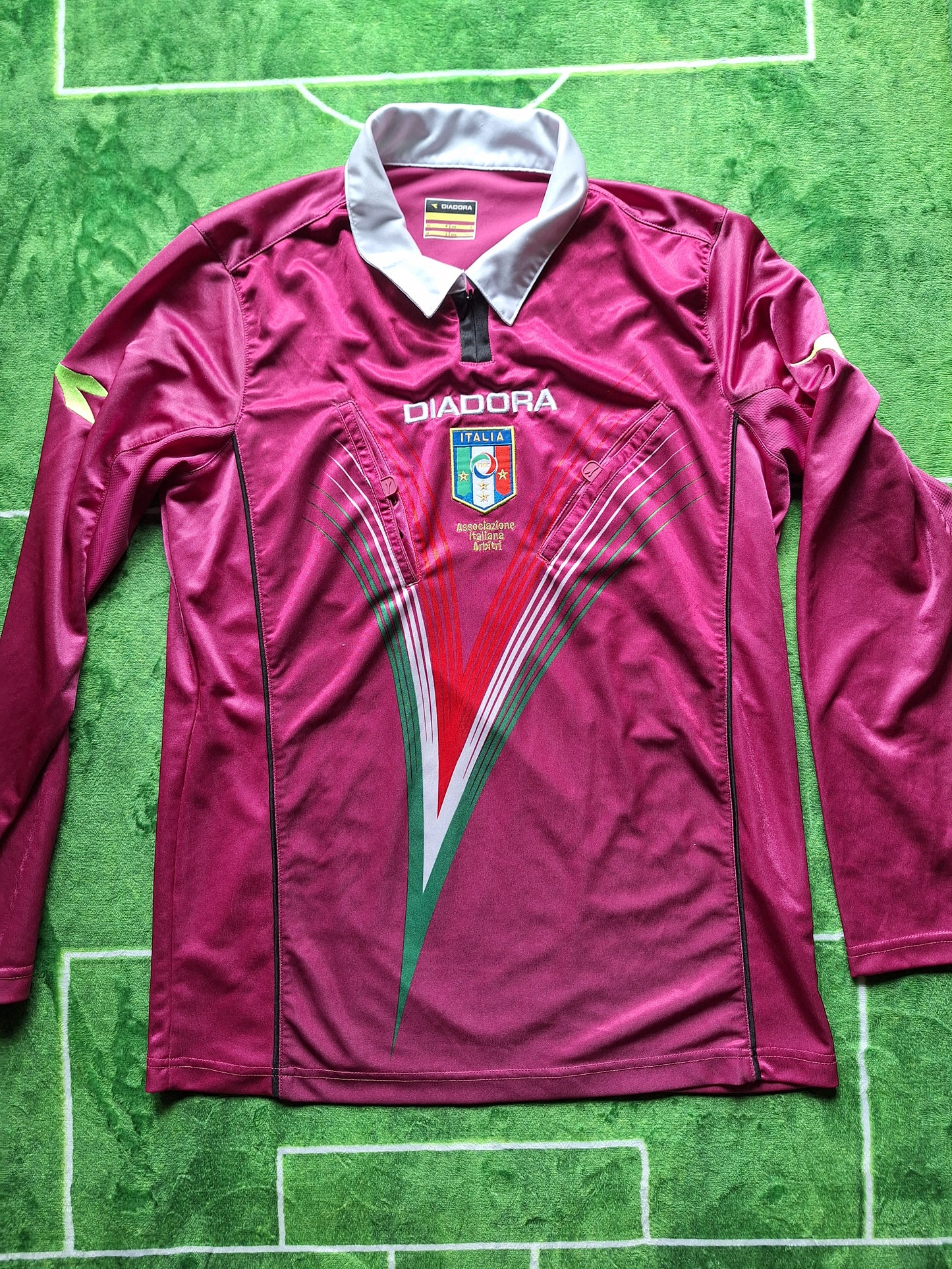 Tricou/Bluză fotbal arbitru, Serie A, S/M