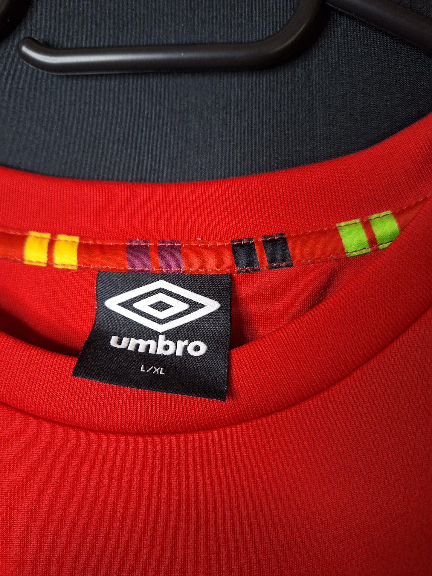 Tricou fotbal Umbro Pringles L/XL