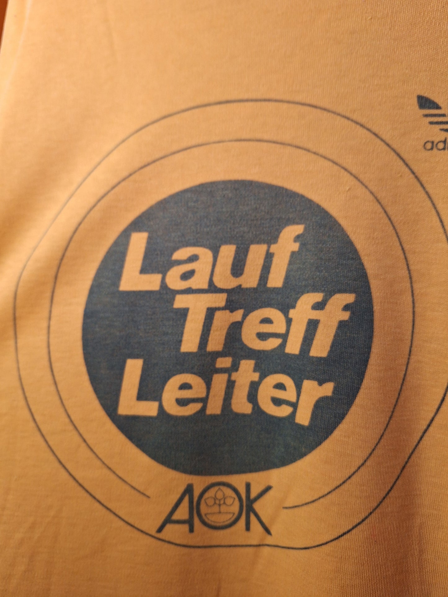 Tricou casual Adidas Lauf Treff Leiter, M