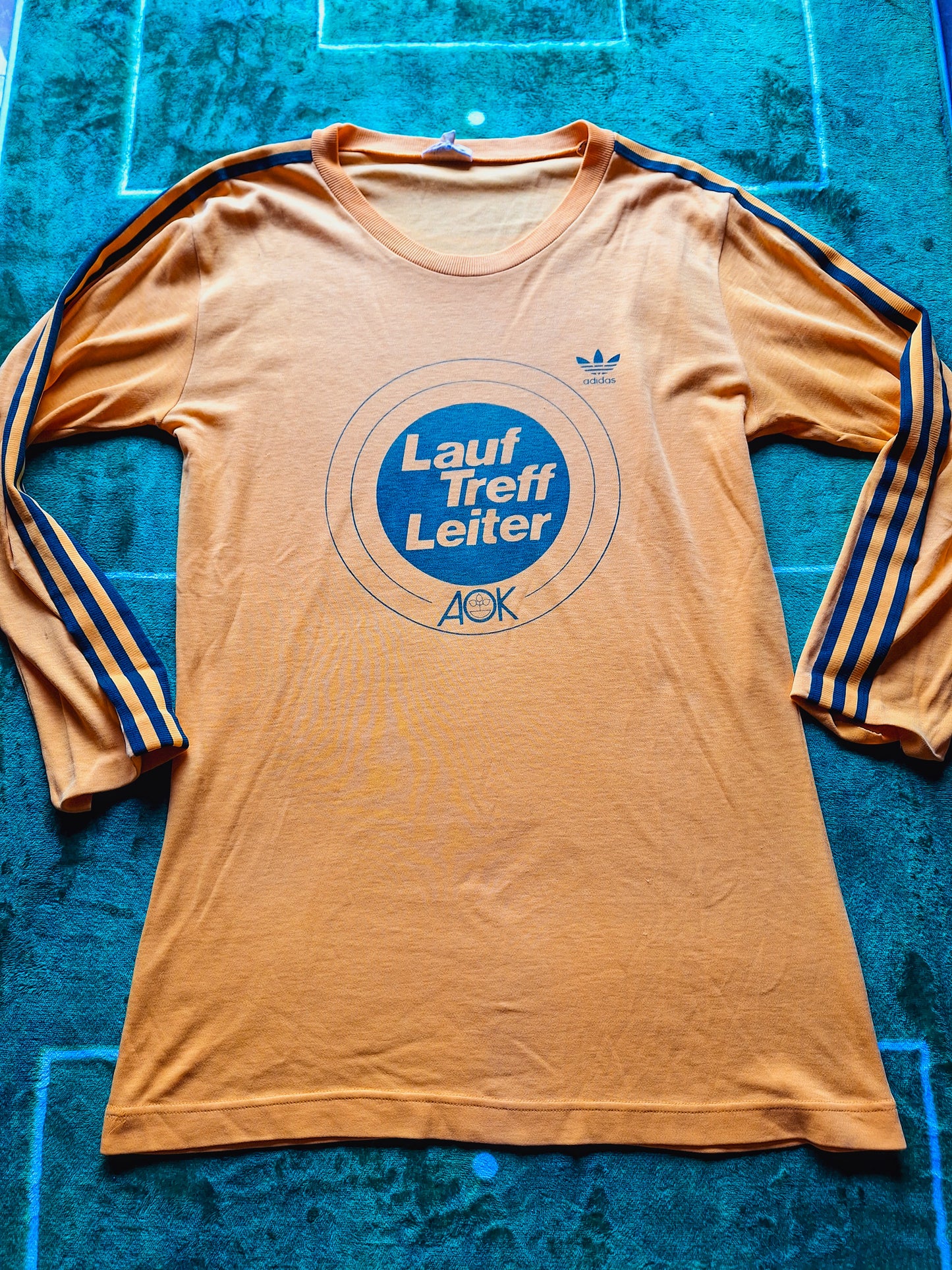 Tricou casual Adidas Lauf Treff Leiter, M