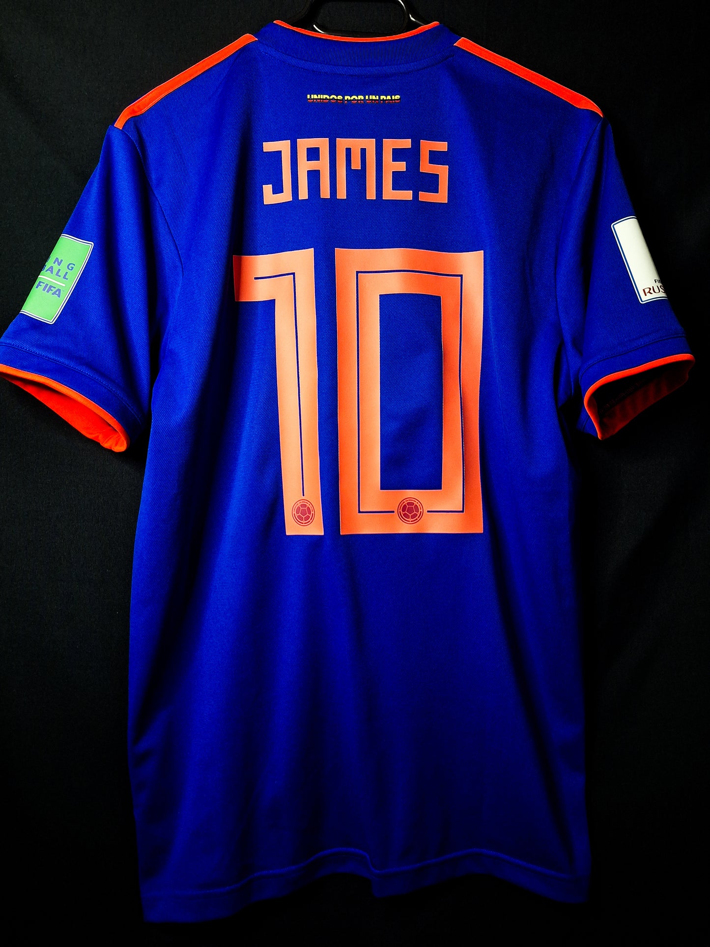 Tricou fotbal Columbia 2018, James 10, M