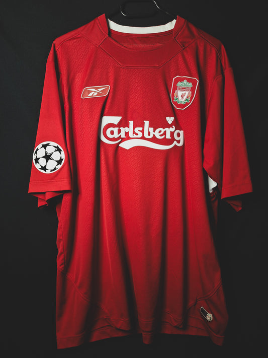 Tricou fotbal Liverpool 2005, Gerrard 8, XL