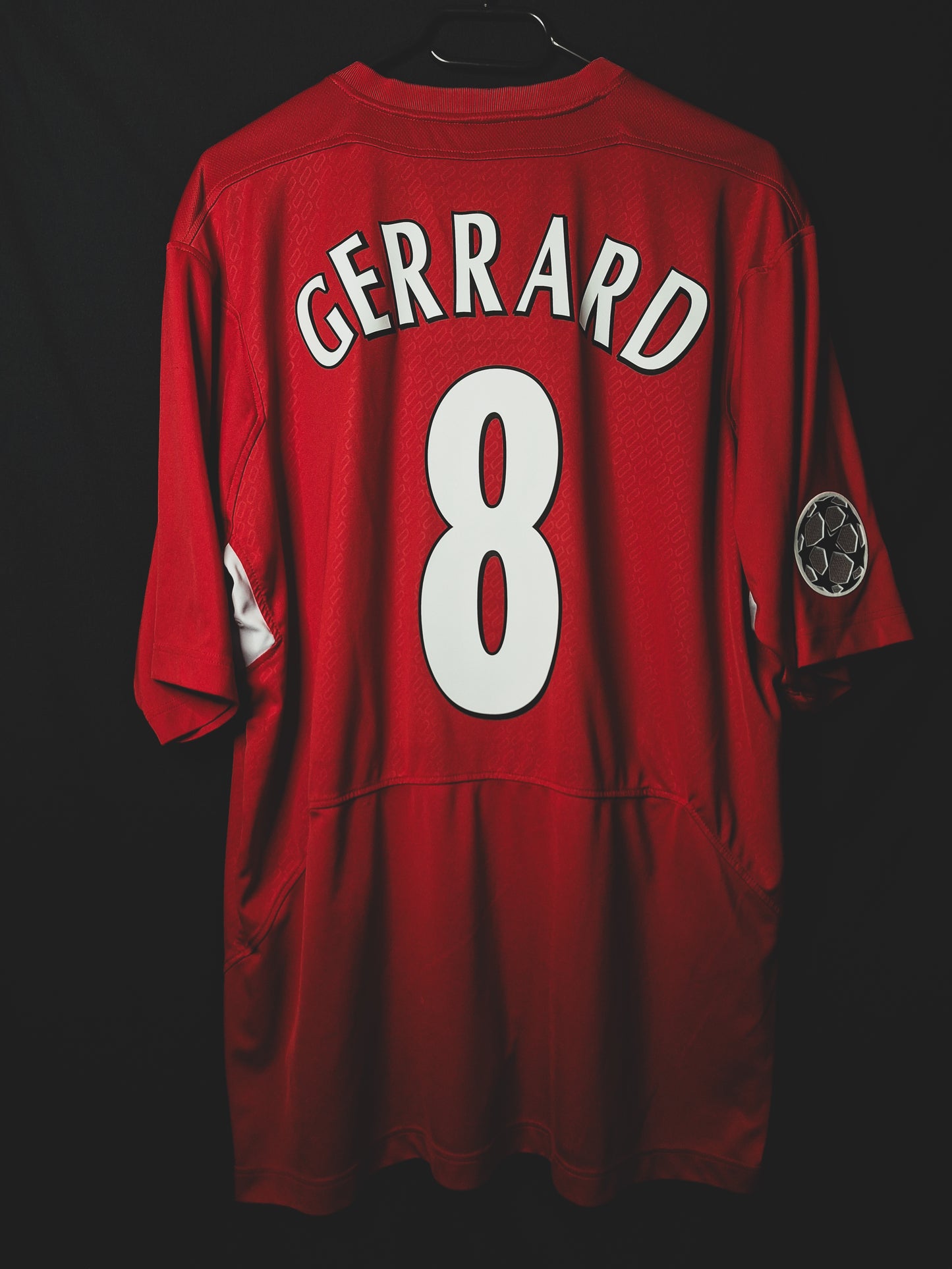 Tricou fotbal Liverpool 2005, Gerrard 8, XL