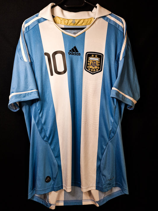 Tricou fotbal Argentina 2011-2013, Messi 10, XL