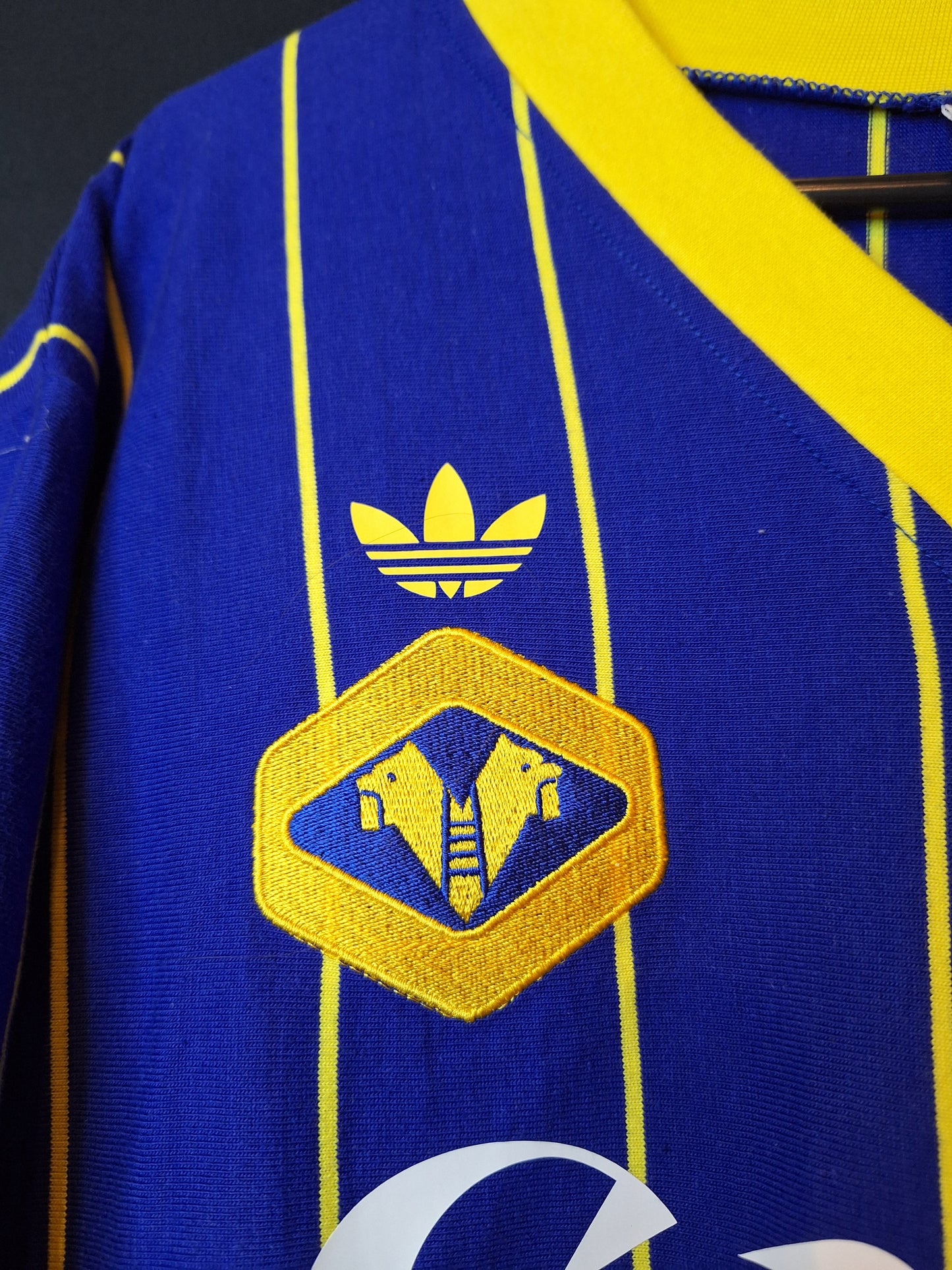 Tricou fotbal retro Verona 1985, L/XL