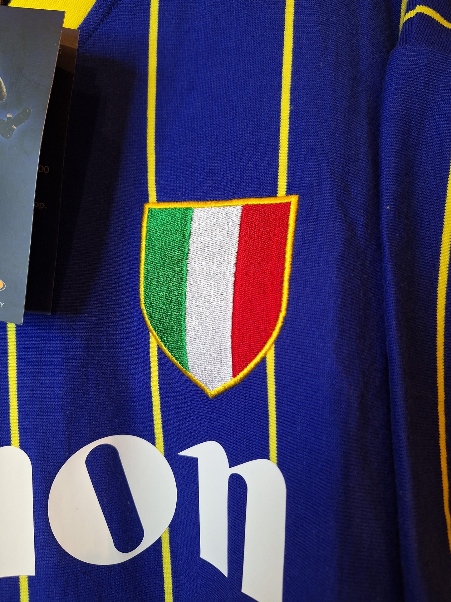 Tricou fotbal retro Verona 1985, L/XL
