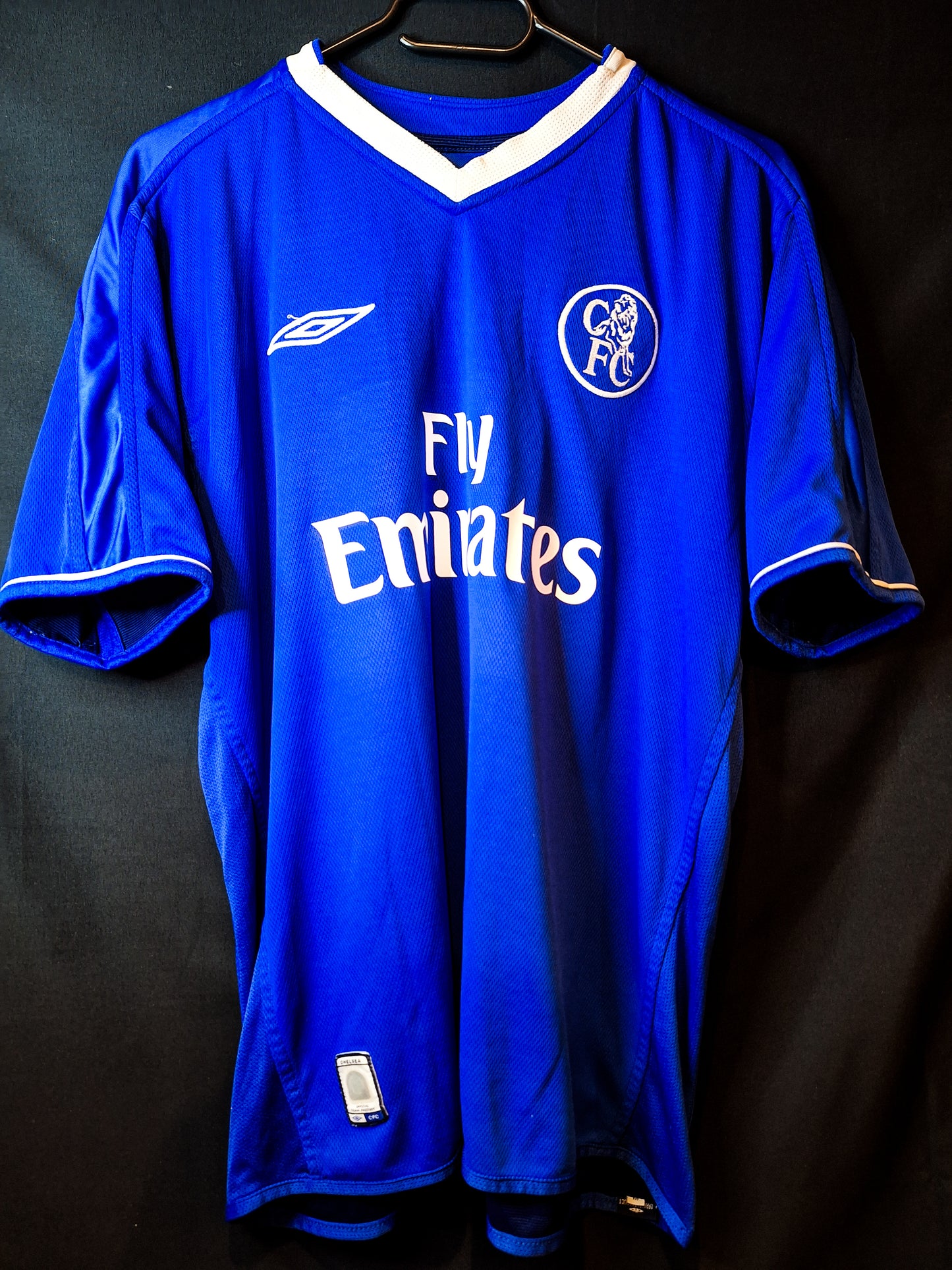 Tricou fotbal Chelsea 2003, Mutu 7, M