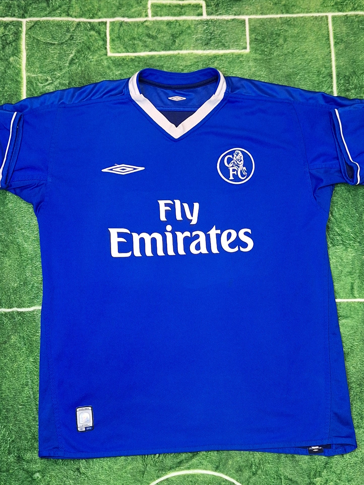 Tricou fotbal Chelsea 2003, Mutu 7, M