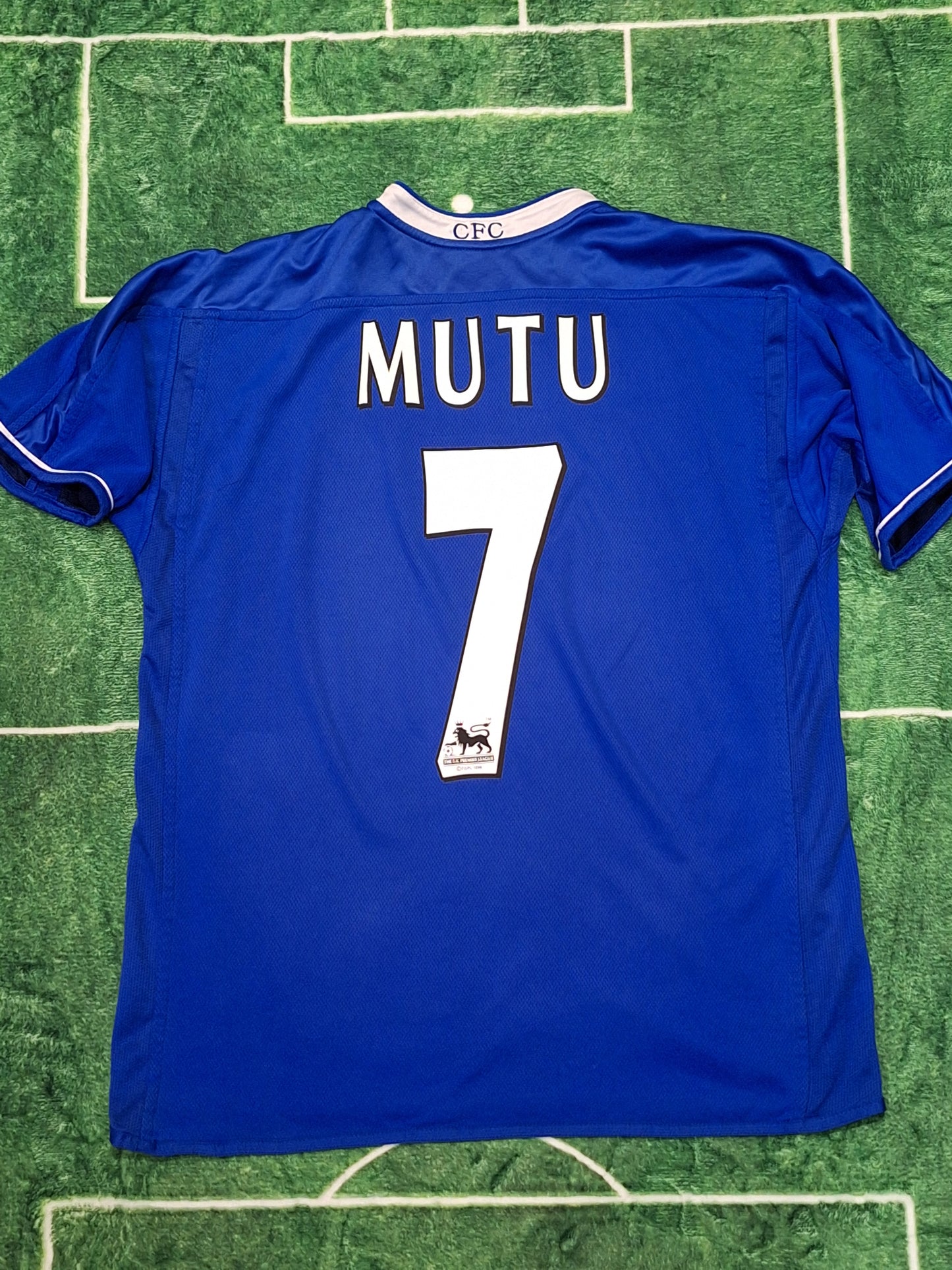 Tricou fotbal Chelsea 2003, Mutu 7, M