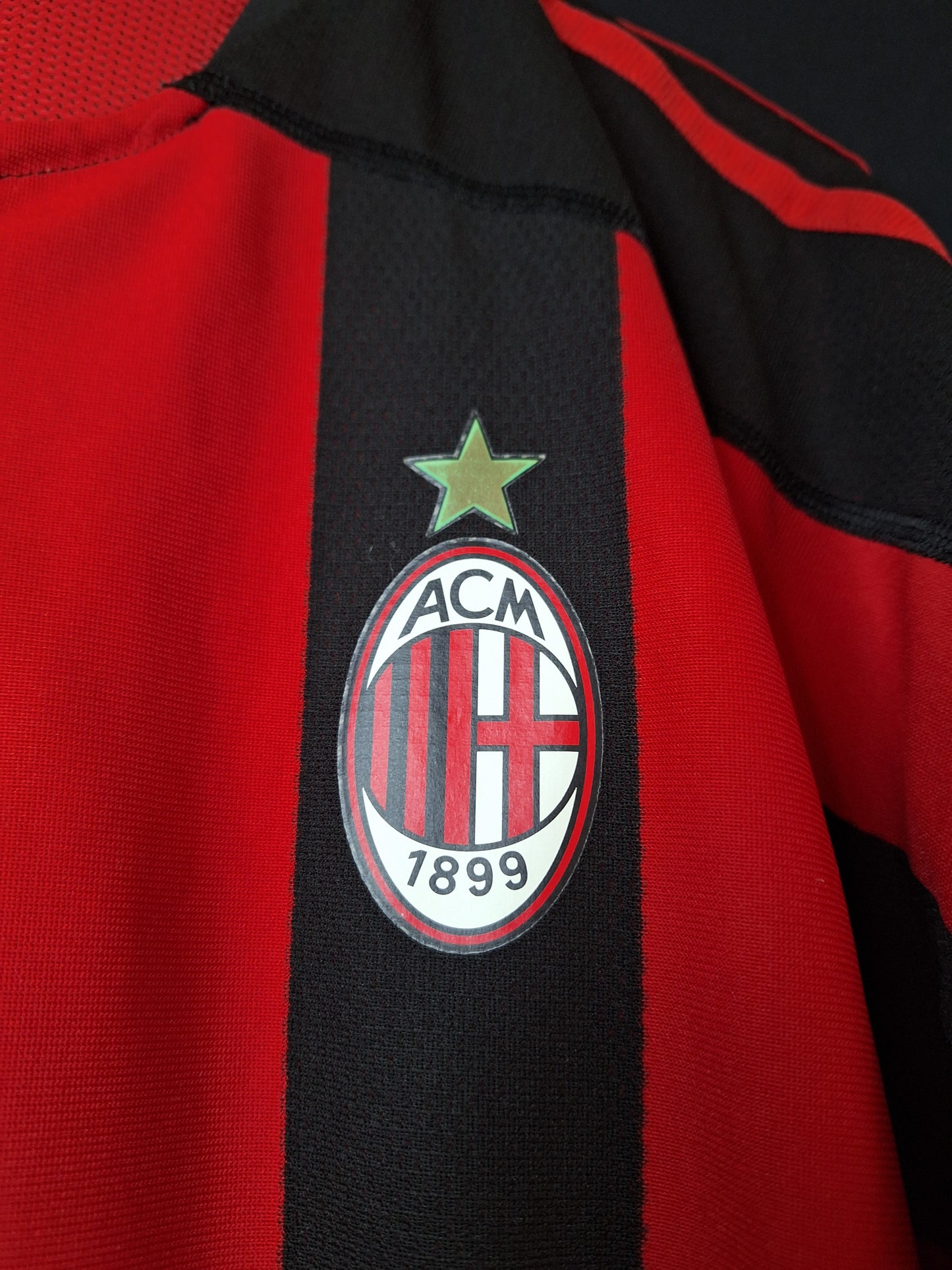 Tricou fotbal AC Milan 2003-2004, Kaka 22, L