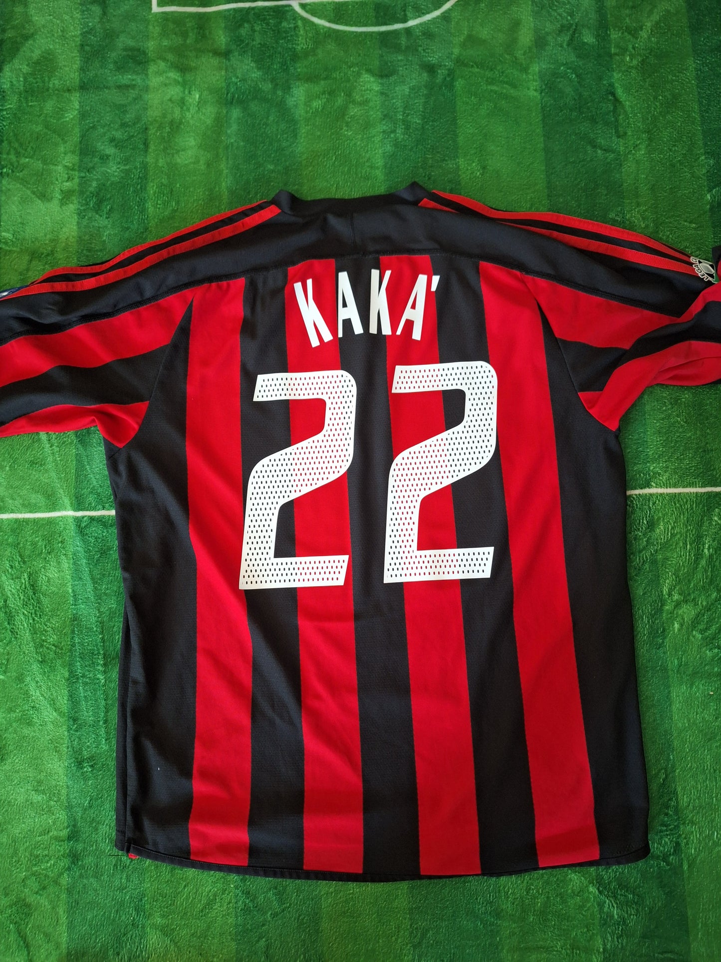 Tricou fotbal AC Milan 2003-2004, Kaka 22, L
