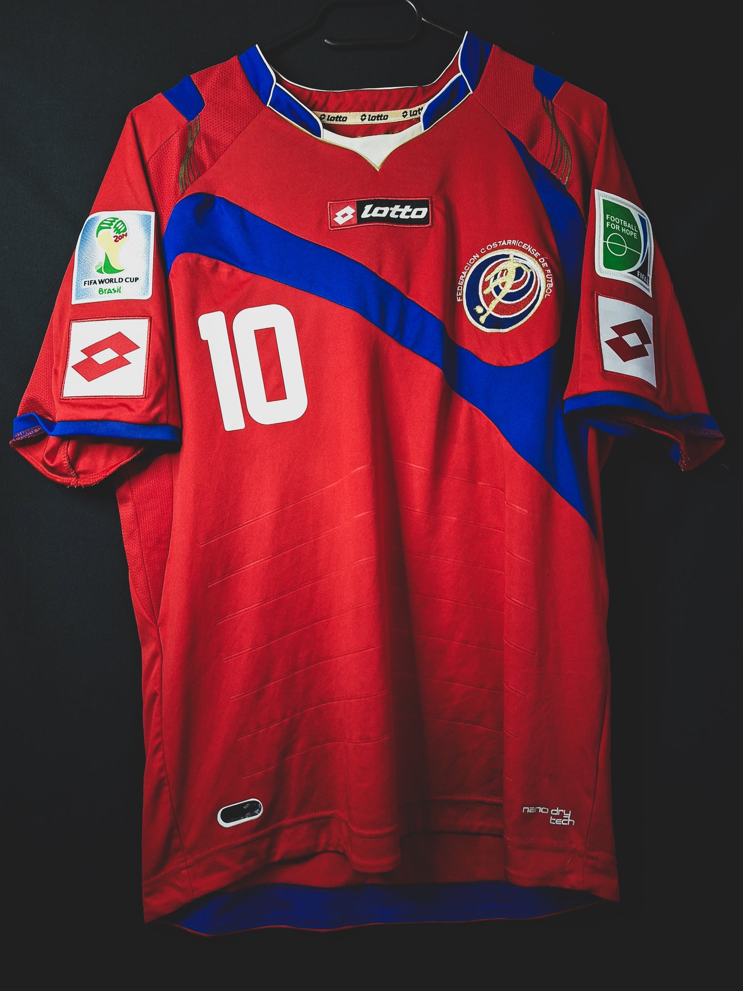 Tricou fotbal Costa Rica 2014, Bryan Ruiz, M
