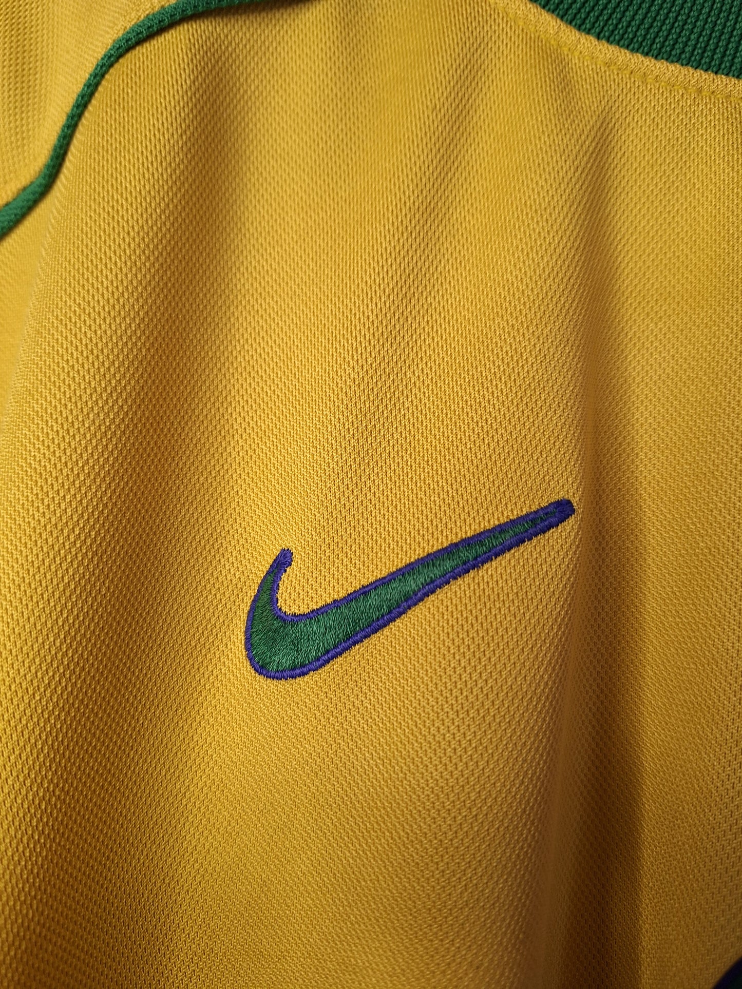 Tricou fotbal Brazilia 1998, Ronaldo 9, M