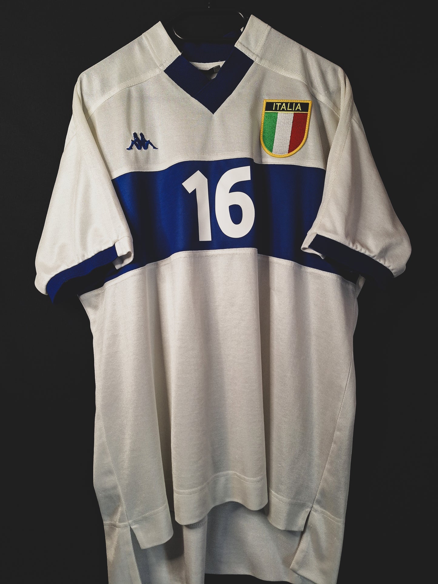 Tricou fotbal Italia 1999, Totti 16, XL