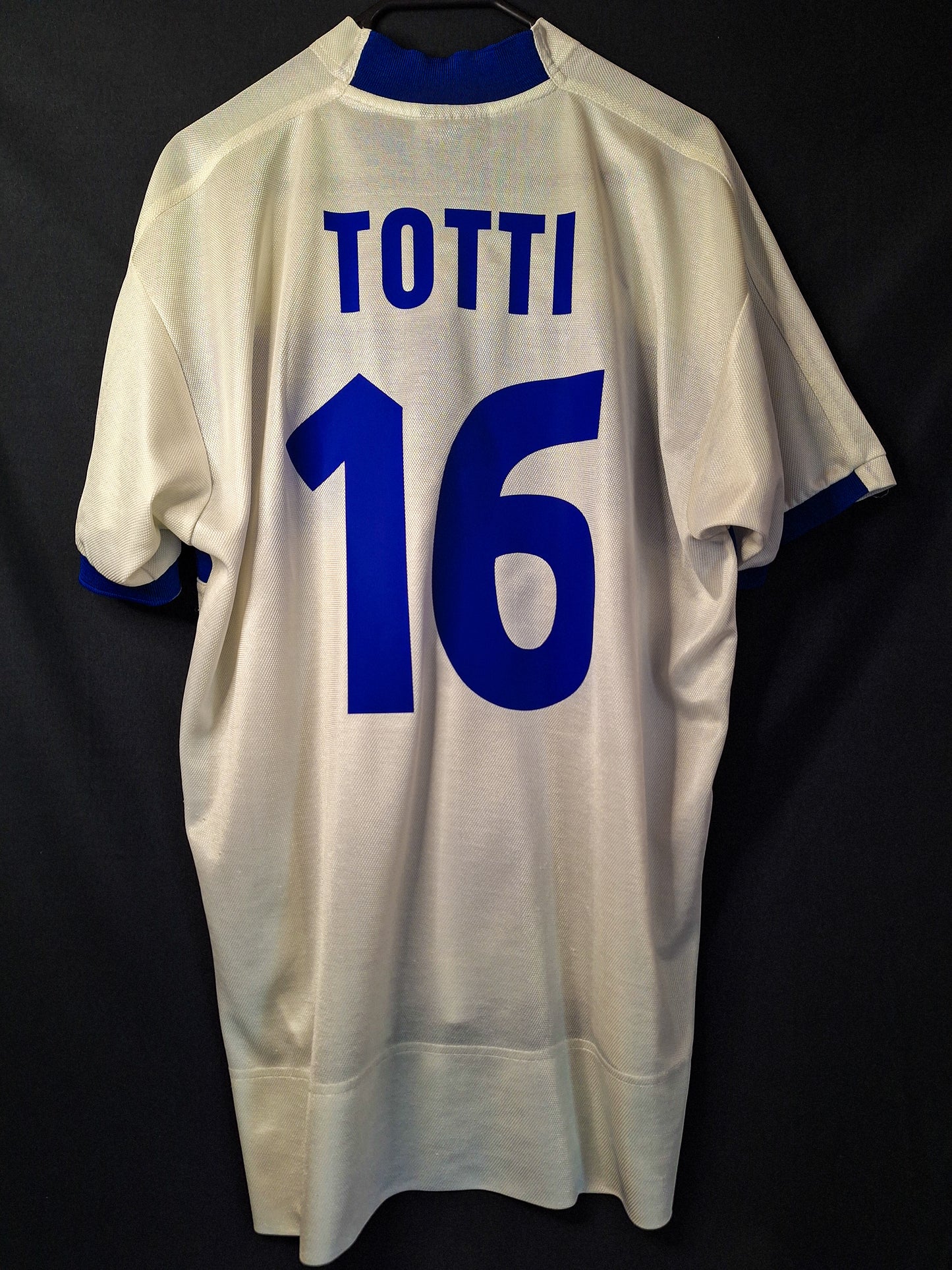 Tricou fotbal Italia 1999, Totti 16, XL