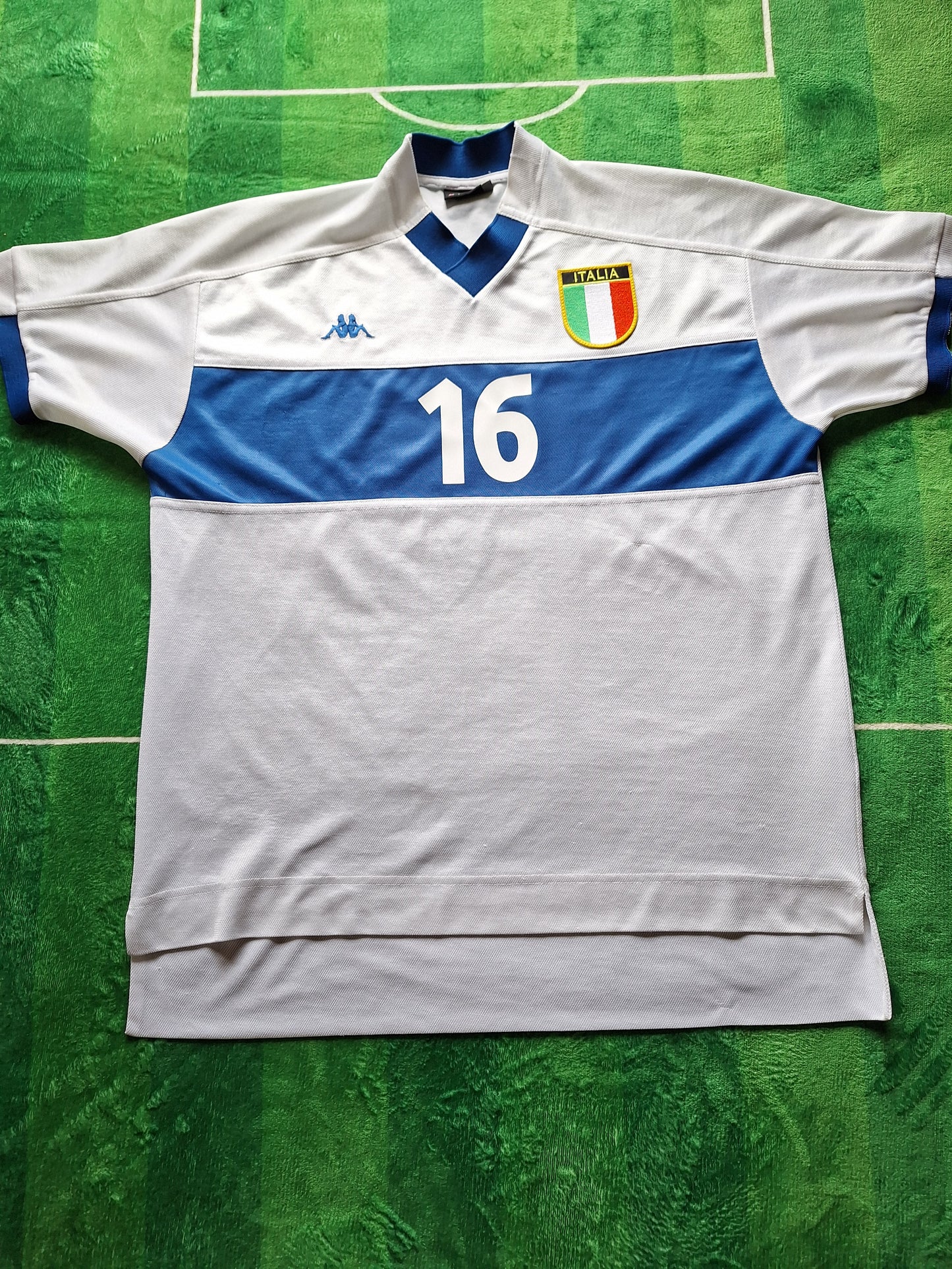 Tricou fotbal Italia 1999, Totti 16, XL