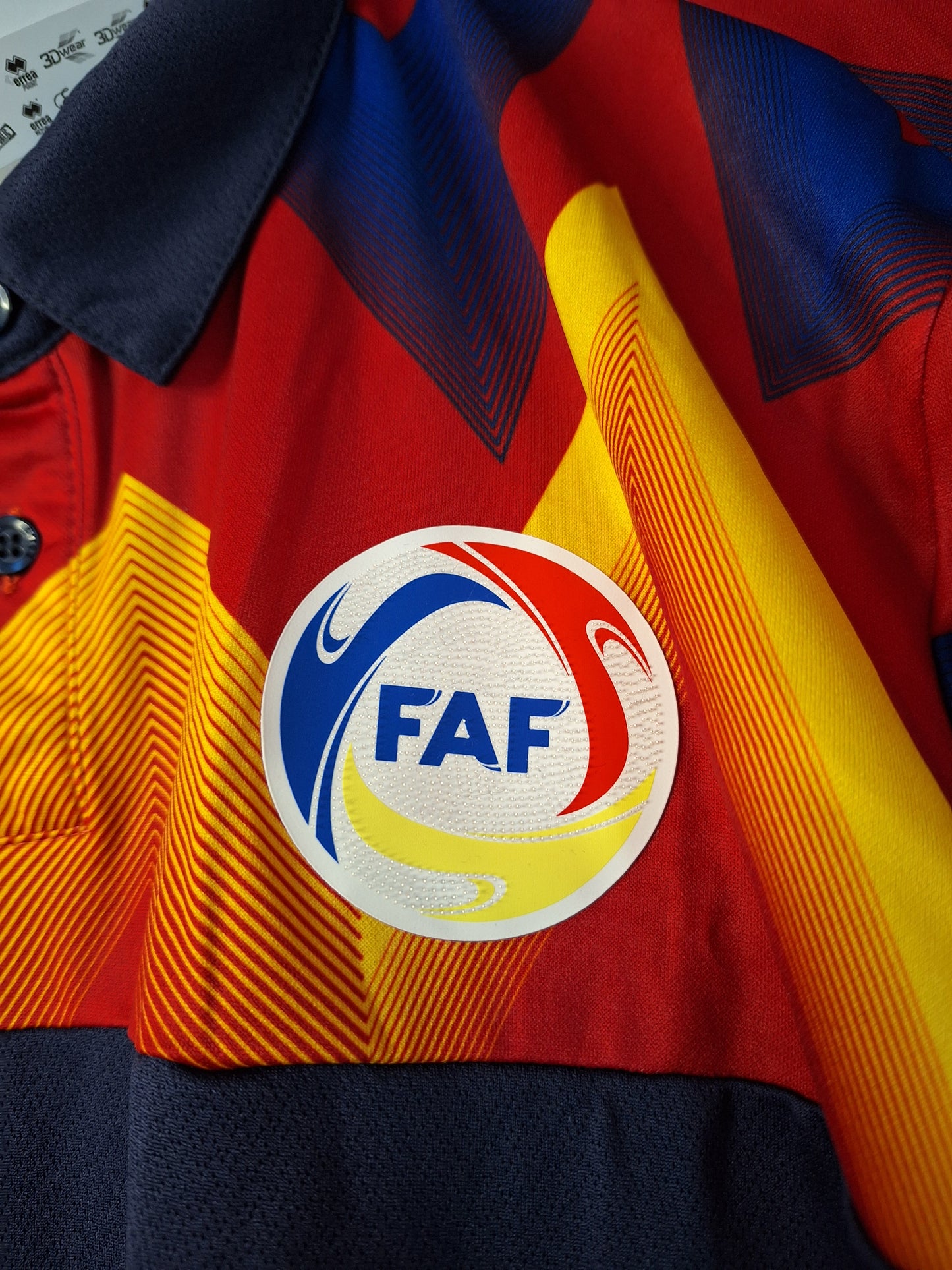 Tricou fotbal antrenament Andorra, XL