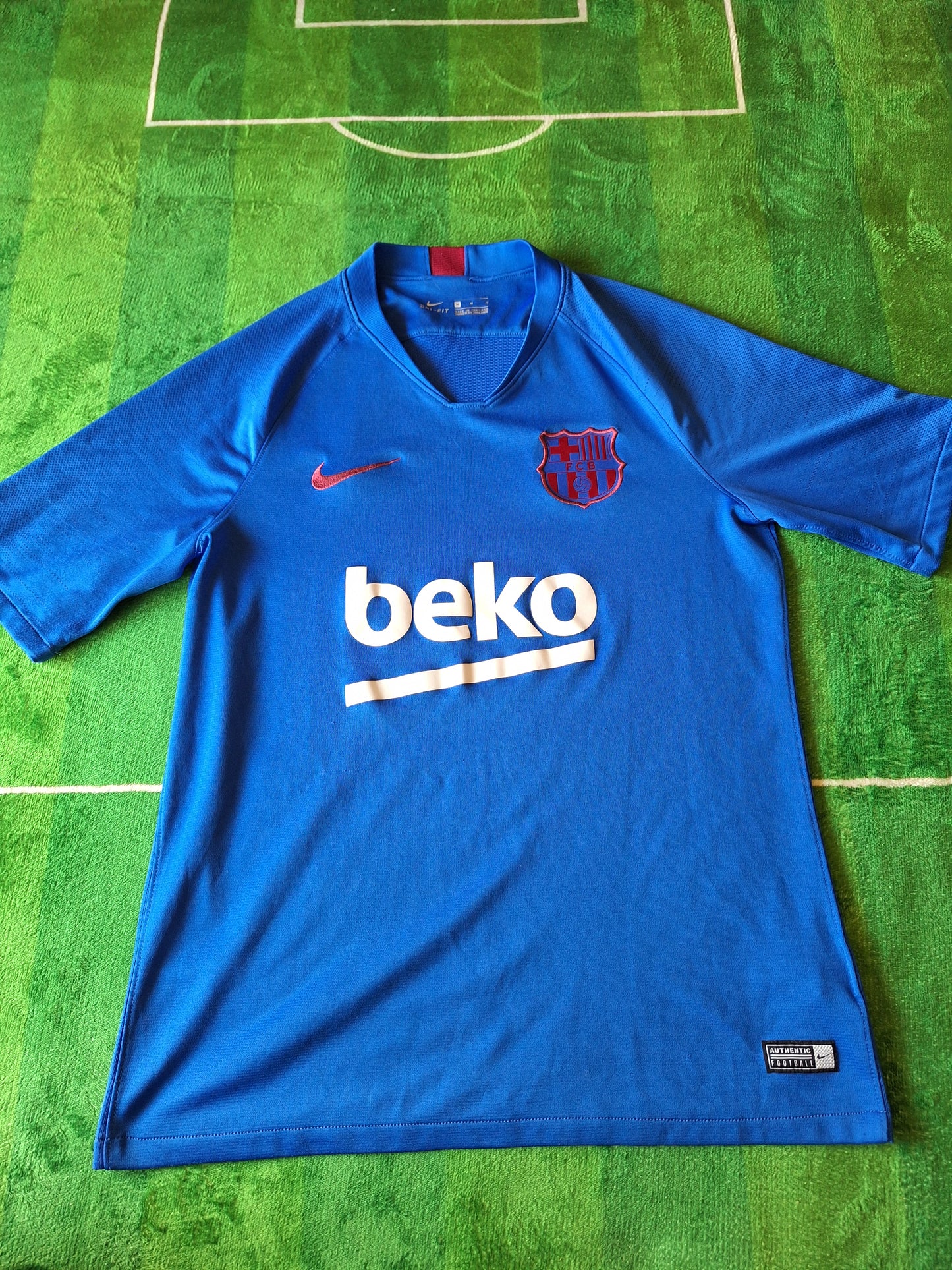 Tricou fotbal antrenament FC Barcelona 2018-2019, S/M
