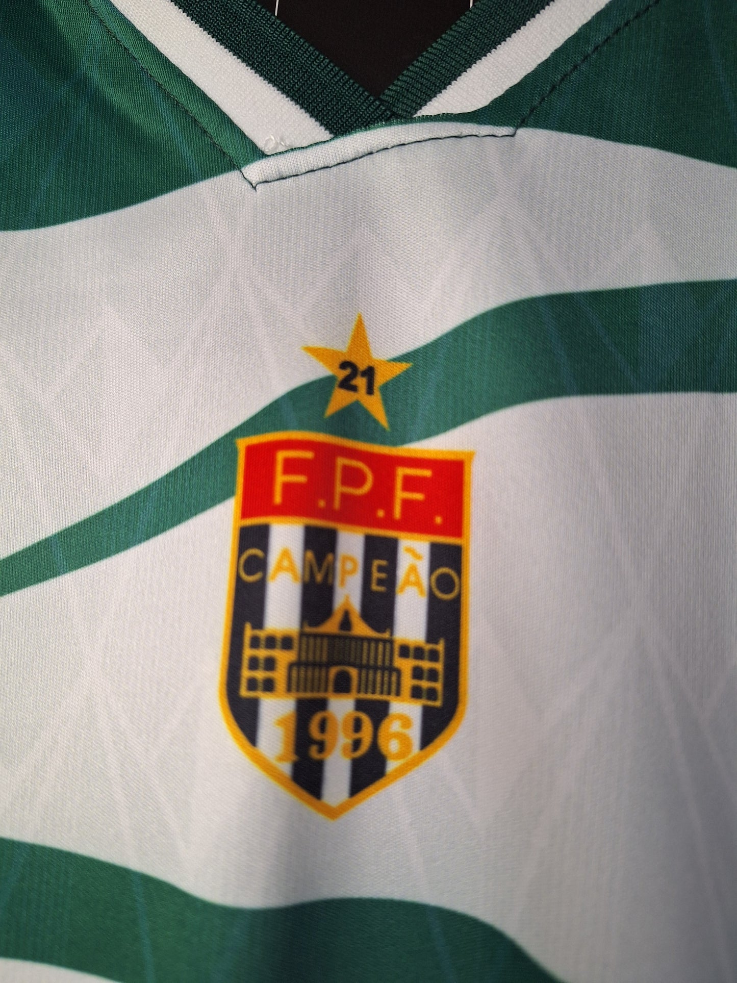 Tricou fotbal retro Palmeiras nr 9, L