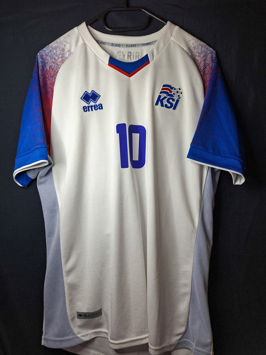 Tricou fotbal Islanda 2018, Sigurdsson 10, M