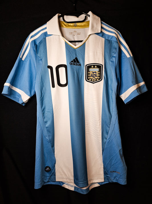 Tricou fotbal Argentina 2011, Messi 10, S