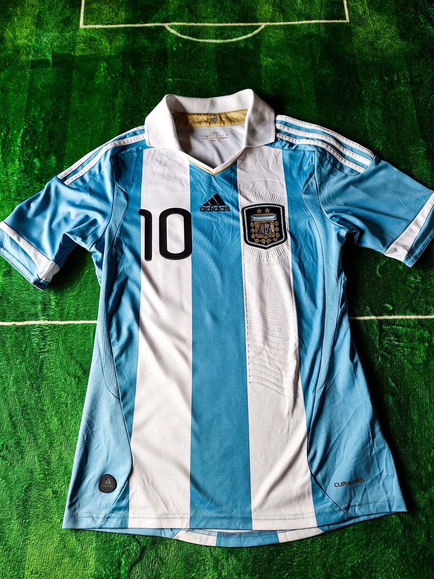 Tricou fotbal Argentina 2011, Messi 10, S