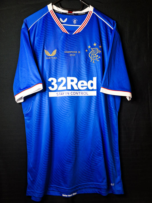 Tricou fotbal Rangers 2020 2021, Hagi 7, XL